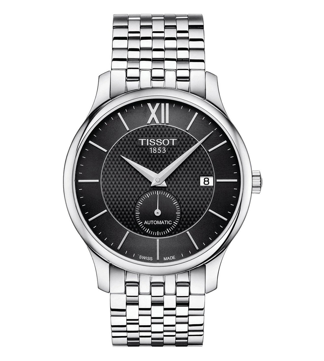 T0634281105800 | TISSOT T-Classic Tradition Automatic Small Second Watch for Men