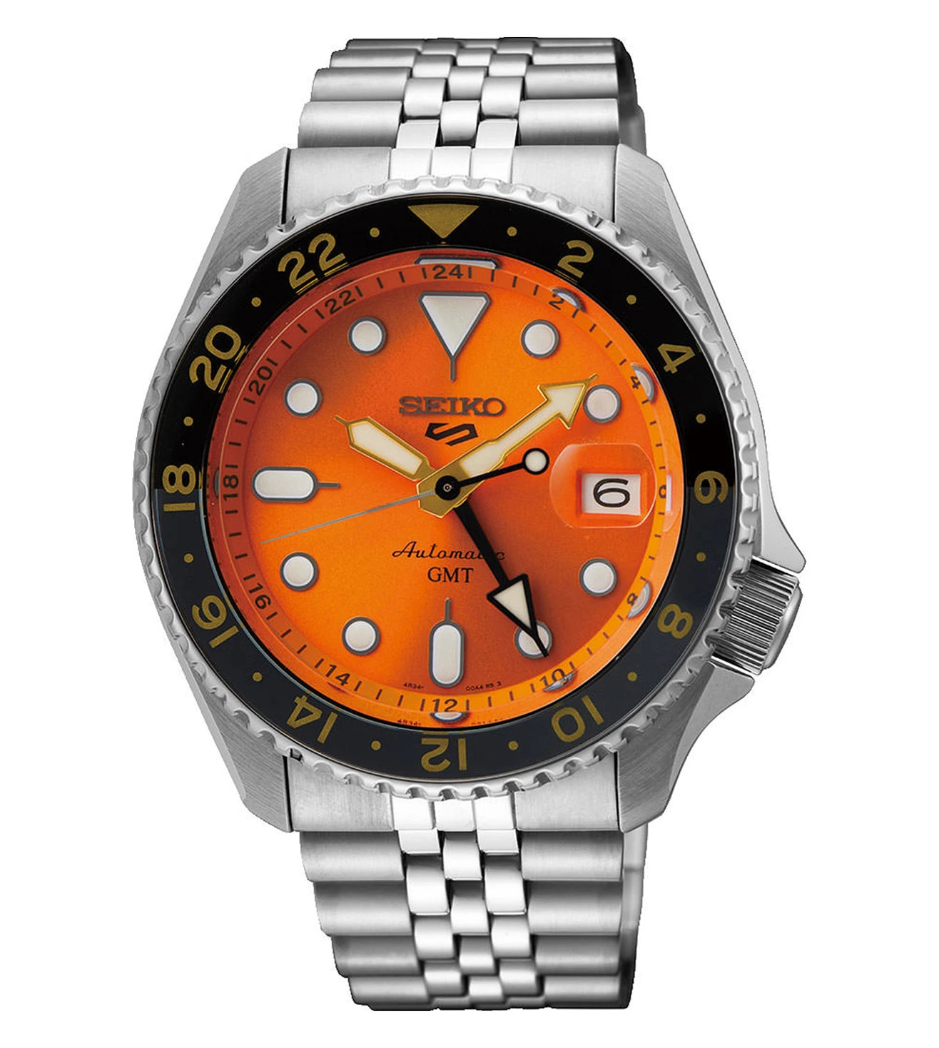 Seiko 5 Sports Mikan Orange GMT SKX Re-Interpretation - SSK005K1