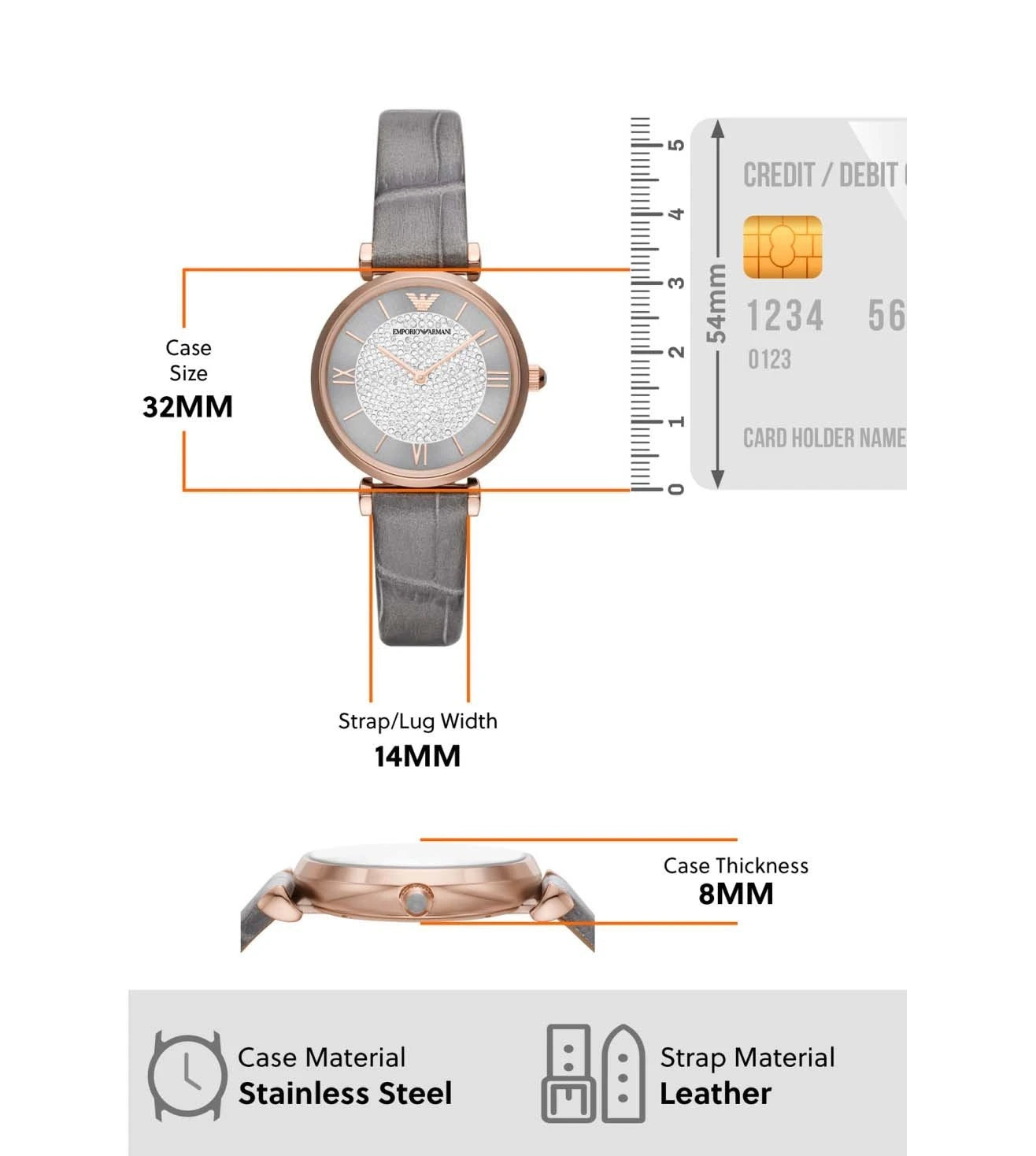 AR11502 | Emporio Armani Analog Watch for Women