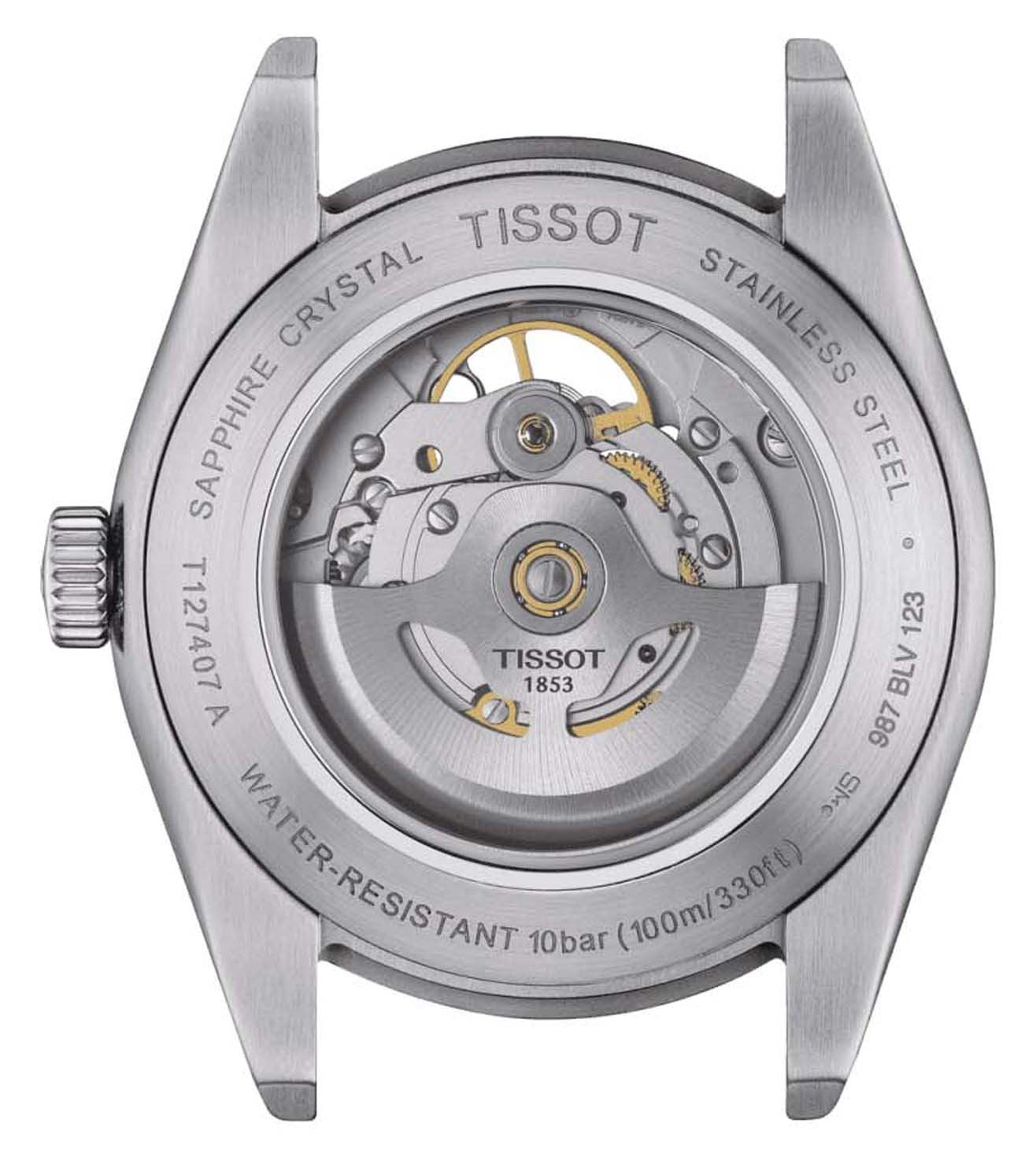 T1274071104101 | Tissot T-Classic Gentleman Powermatic Automatic Watch for Men