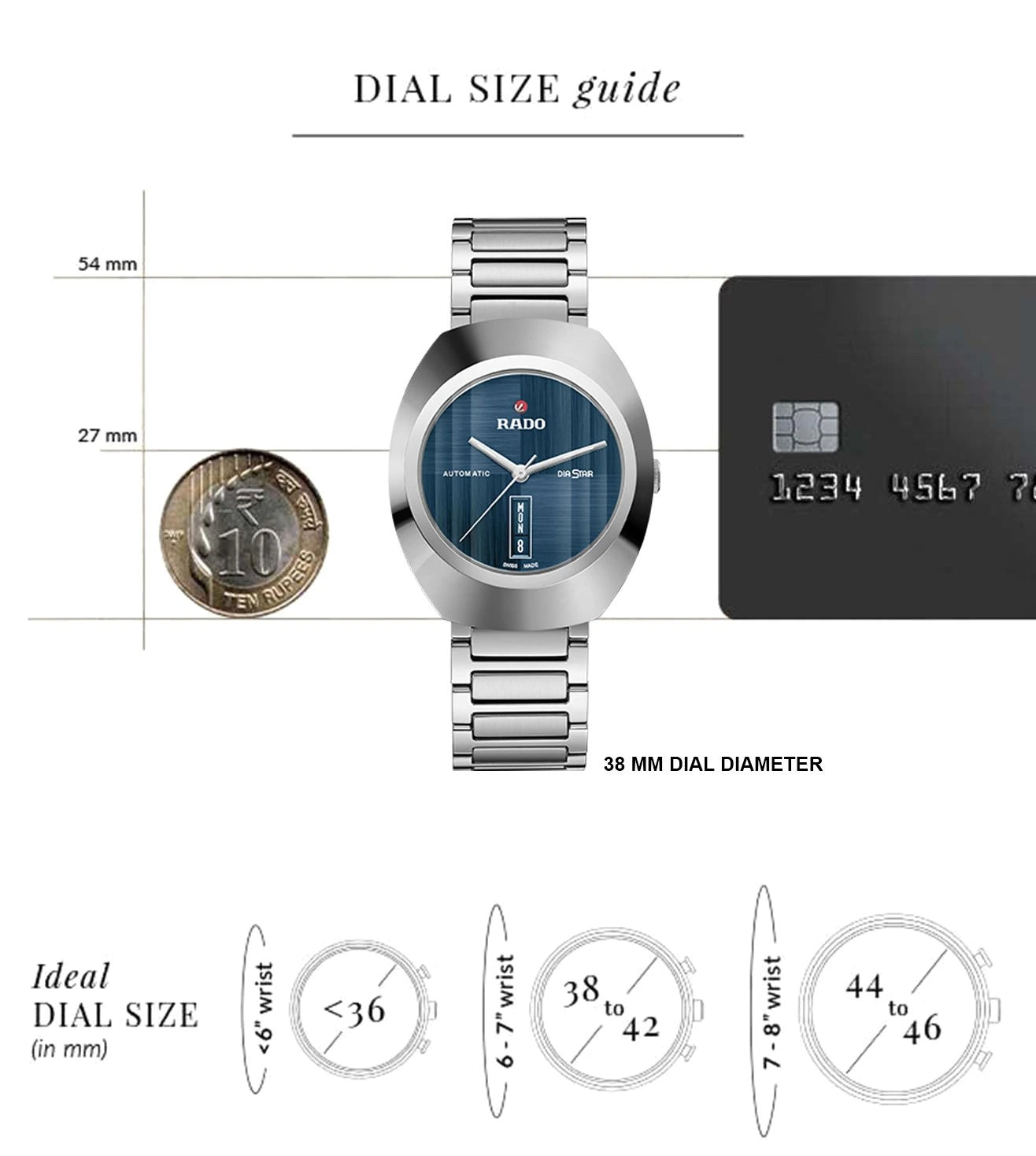 R12160213 | RADO DiaStar Original Automatic Unisex Watch