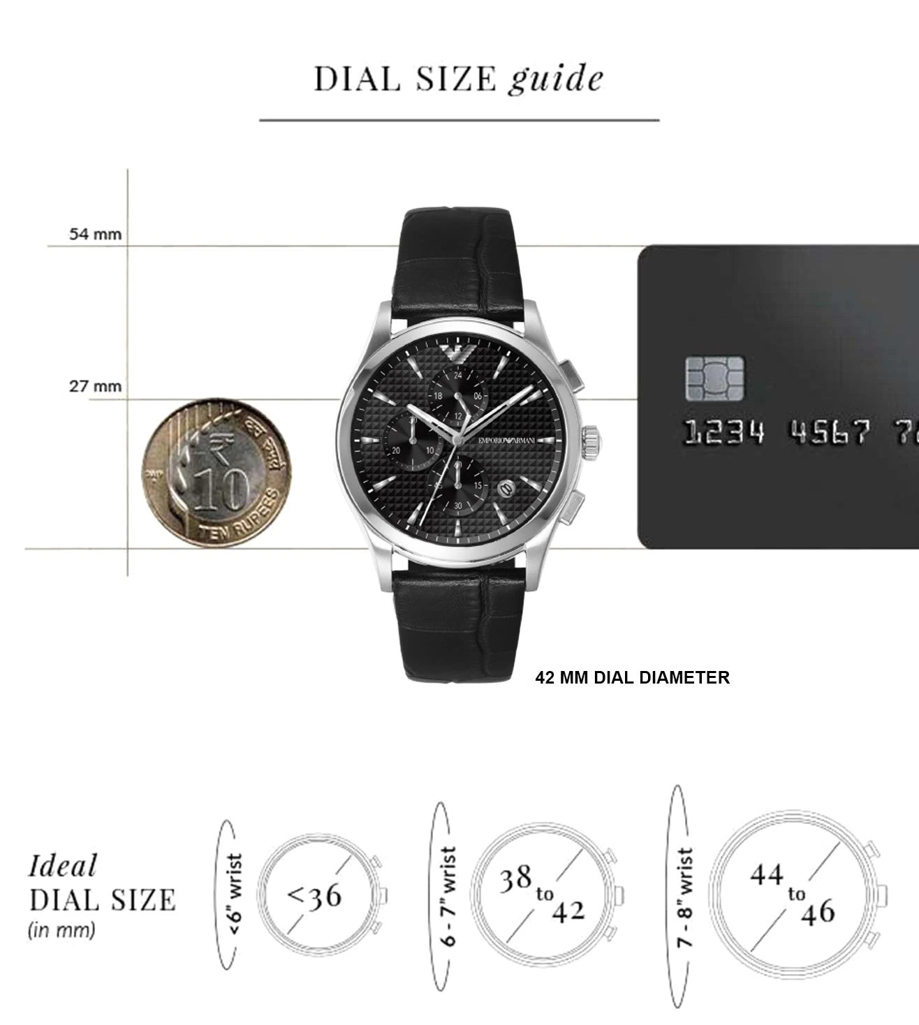AR11530 | Emporio Armani Chronograph Watch for Men