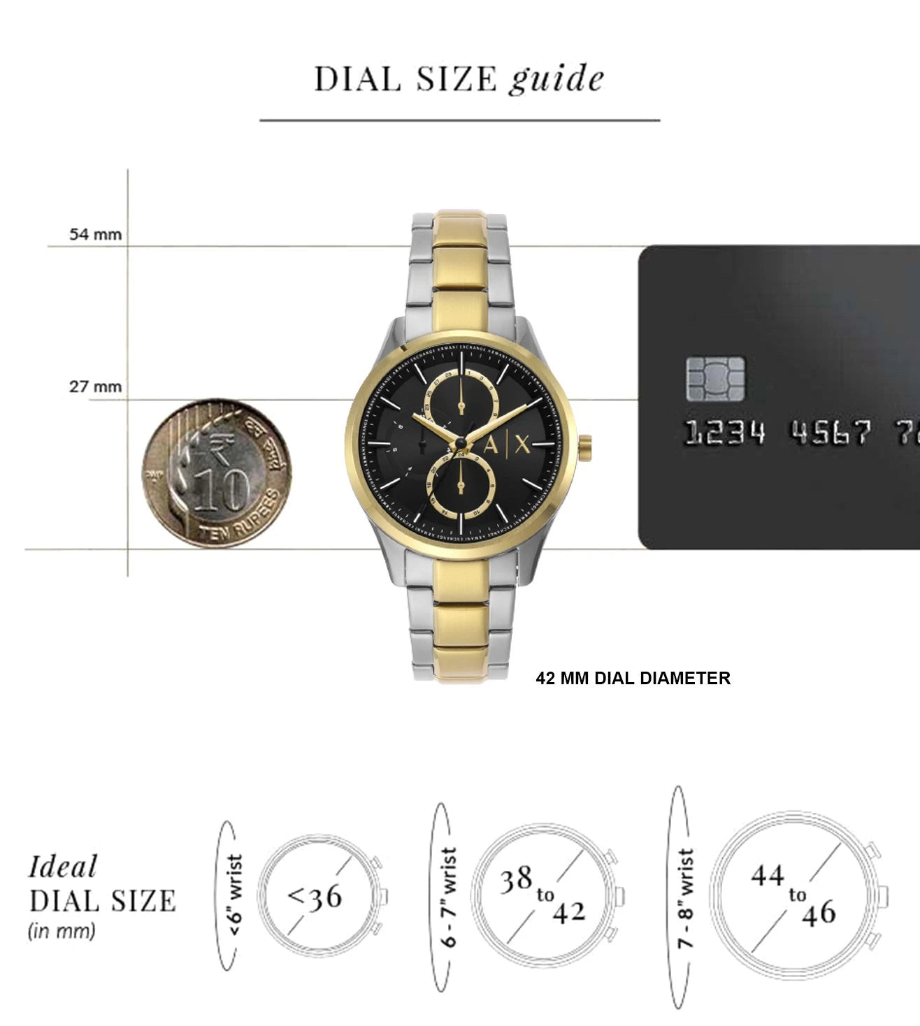 AX1865 | ARMANI EXCHANGE Multifunction Watch for Men