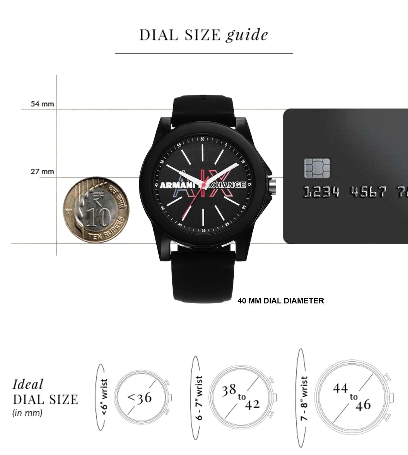 AX4374 | ARMANI EXCHANGE Analog Watch for Women