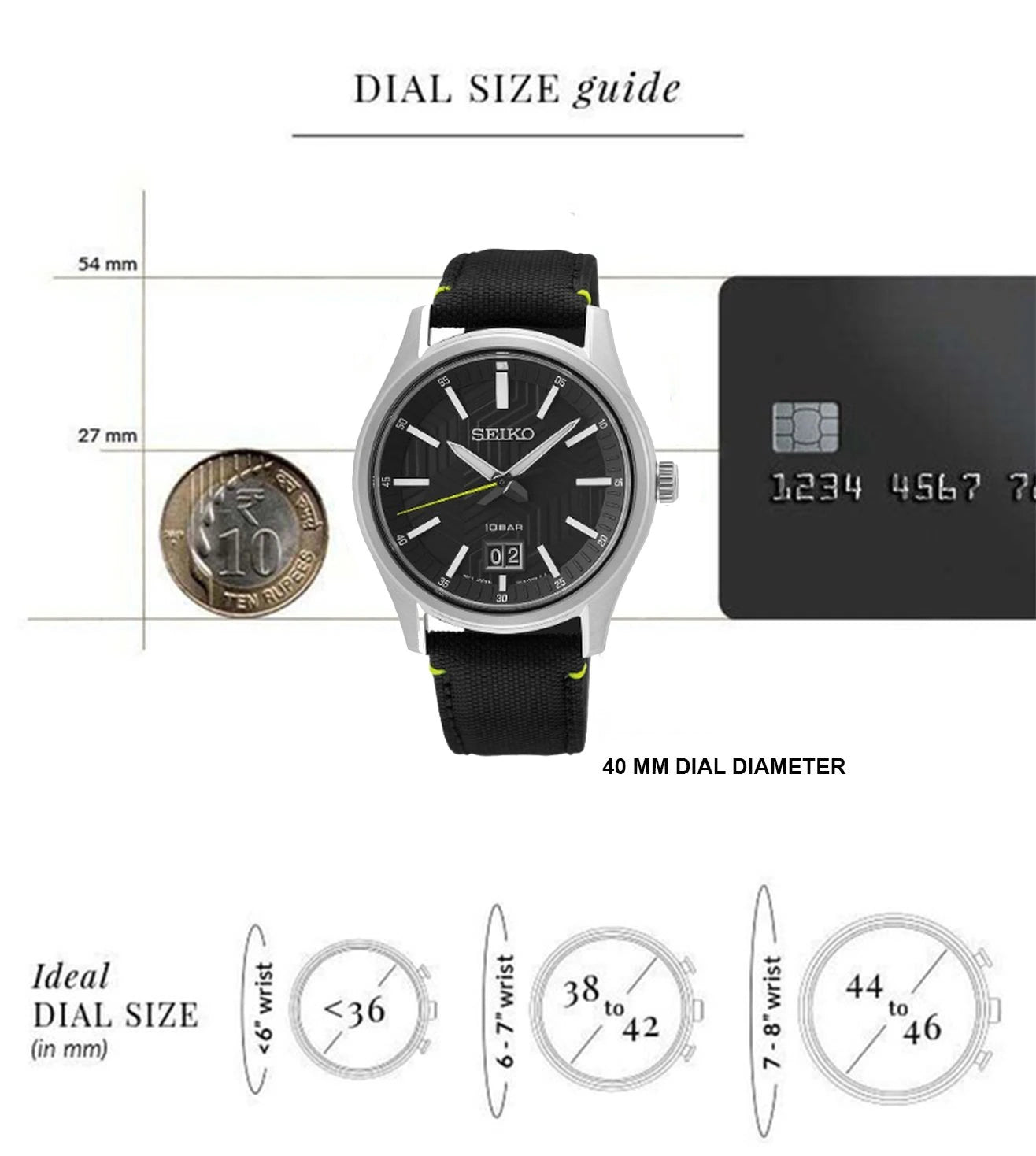 SUR517P1 | SEIKO Dress Analog Watch for Men