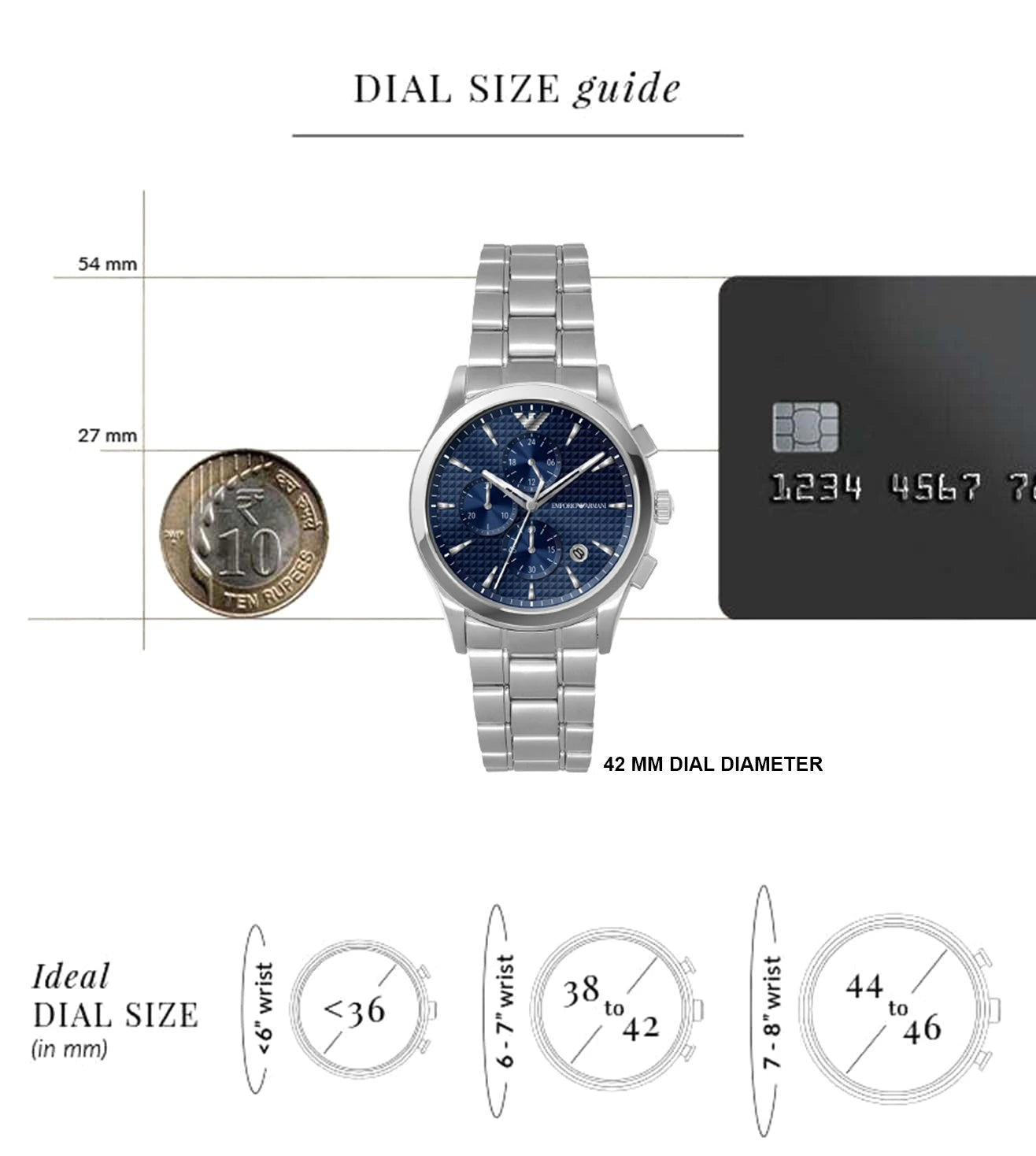AR11528 | EMPORIO ARMANI Chronograph Watch for Men 