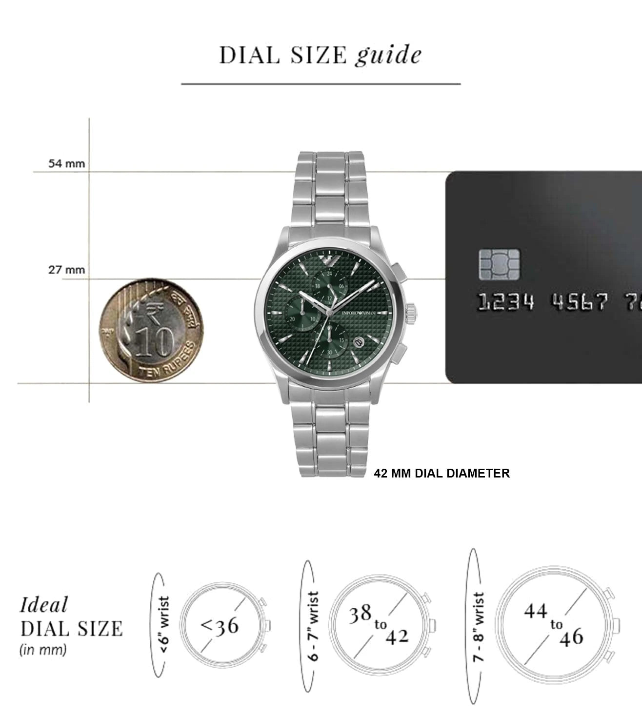 AR11529 | EMPORIO ARMANI Chronograph Watch for Men 