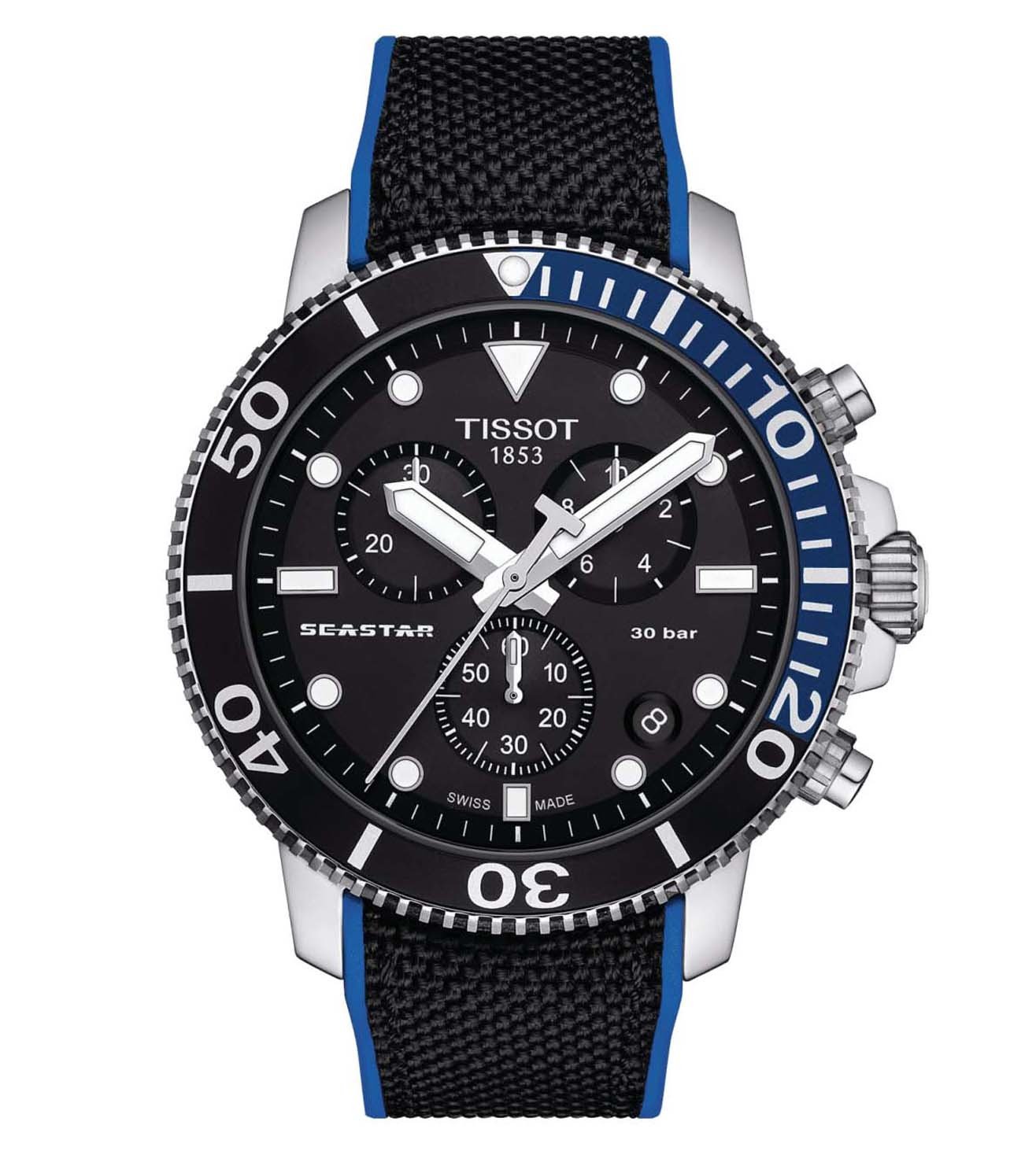 T1204171705103 | TISSOT Seastar 1000 T-Sport Chronograph Watch for Men