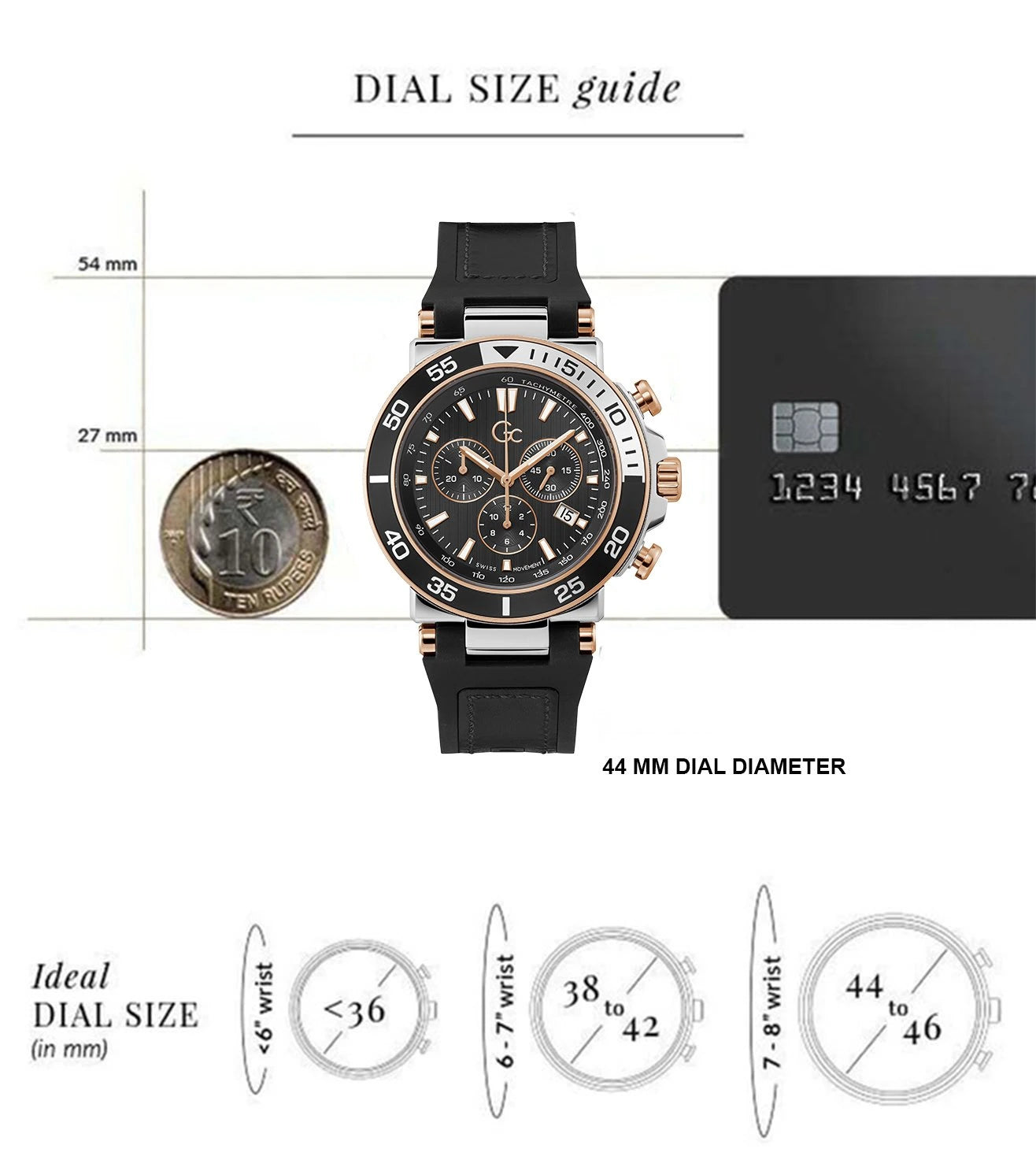 Z14005G2MF | GC Sport Chic Chronograph Watch for Men