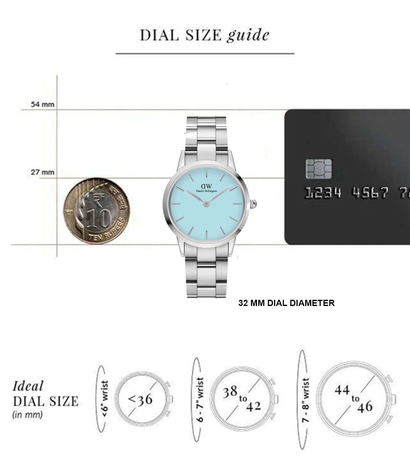DW00100541 | DANIEL WELLINGTON Iconic Link Watch for Women