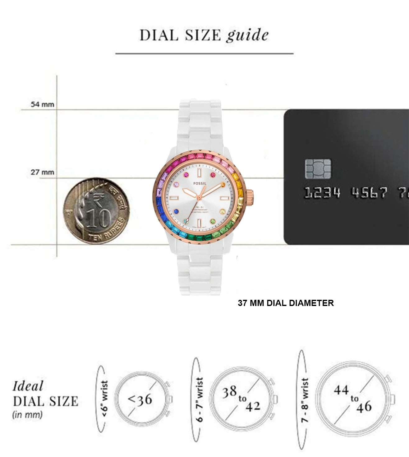 CE1129 | FOSSIL Fb-01 Watch for Women