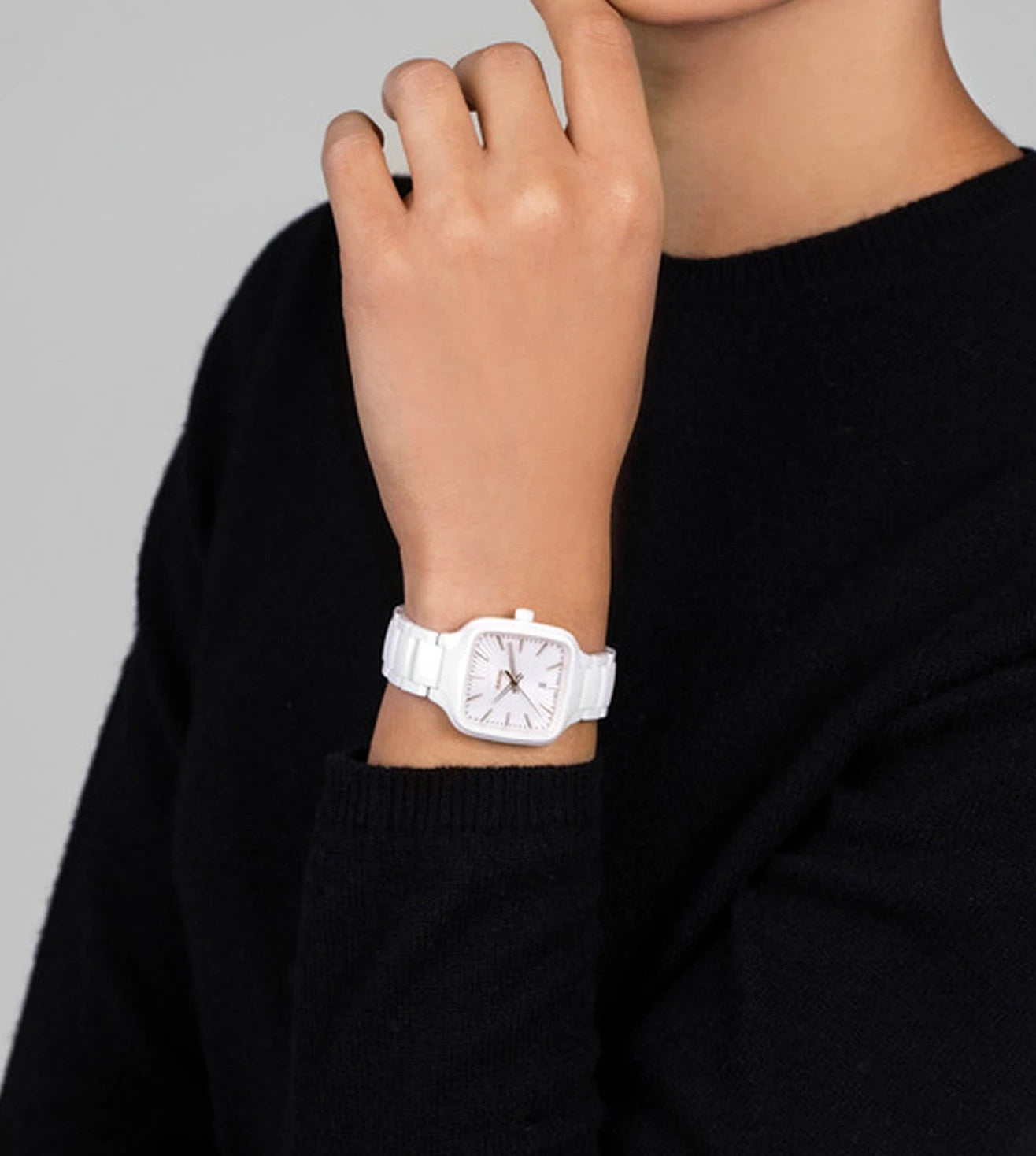 R27072012 | RADO True Square Analog Watch for Women