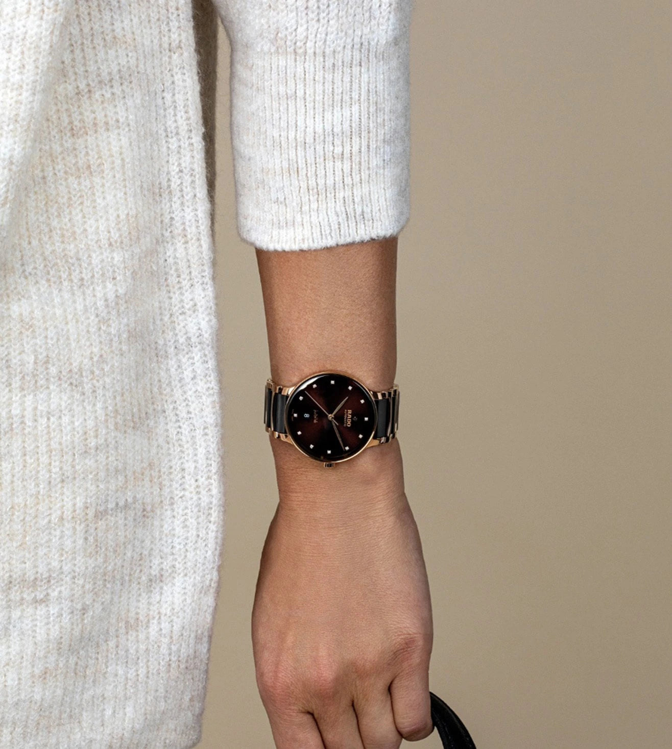 R30017732 | RADO Centrix Diamond Automatic Unisex Watch
