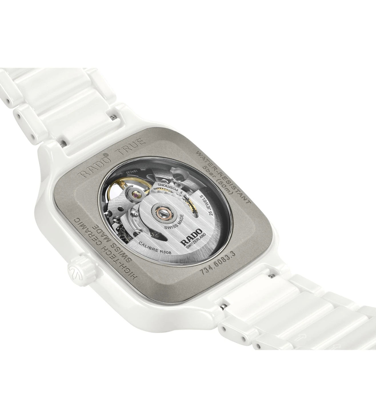 R27126012 | RADO True Square Skeleton Automatic Unisex Watch