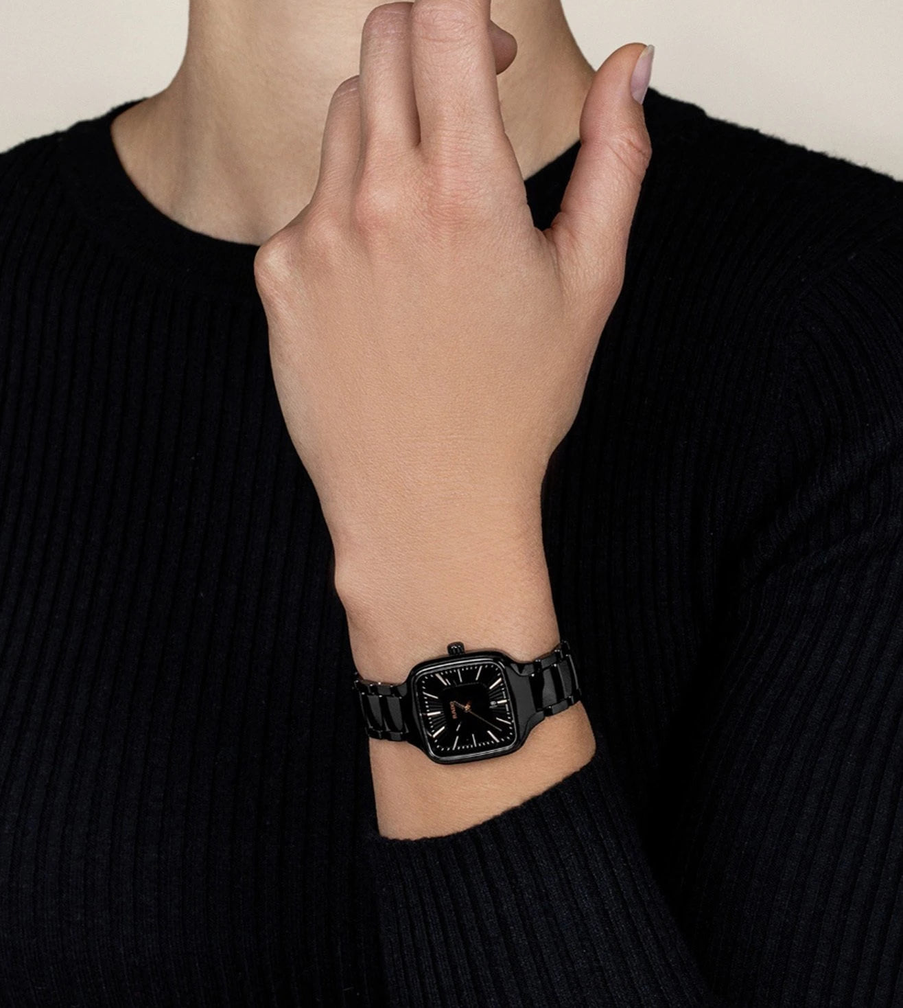 R27080172  | RADO True Square Analog Watch for Women