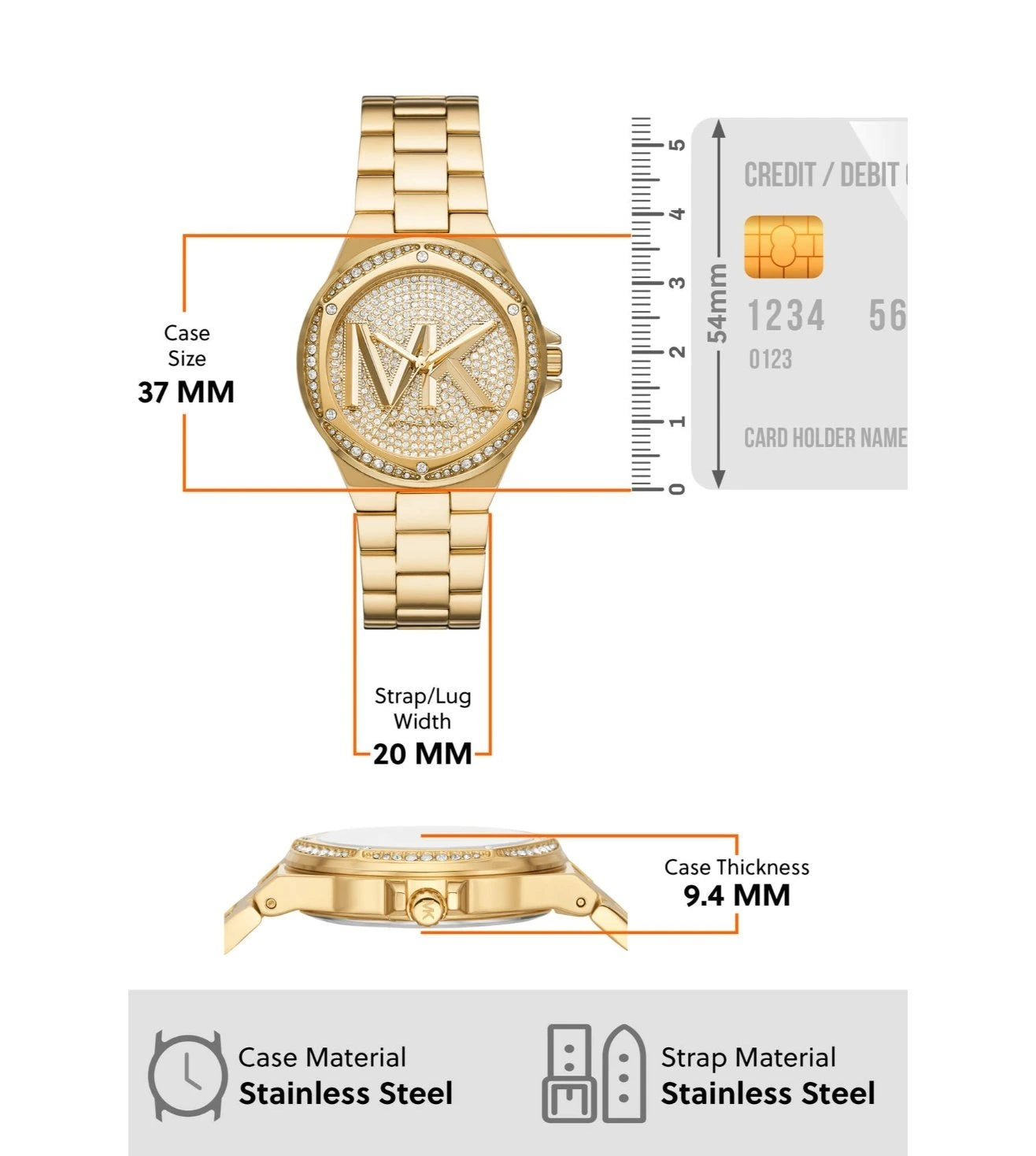 MK7229 | MICHAEL KORS Lennox Analog Watch for Women