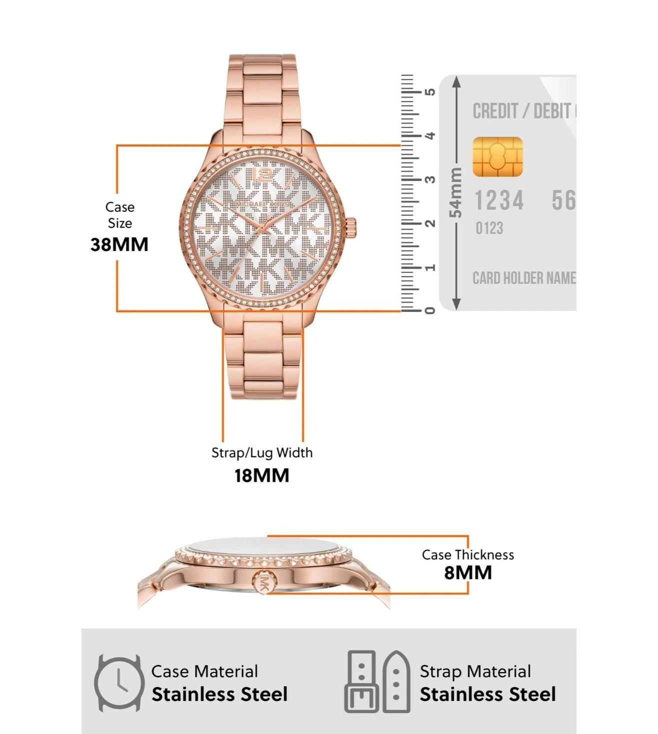 MK7297 | MICHAEL KORS Layton Analog Watch for Women
