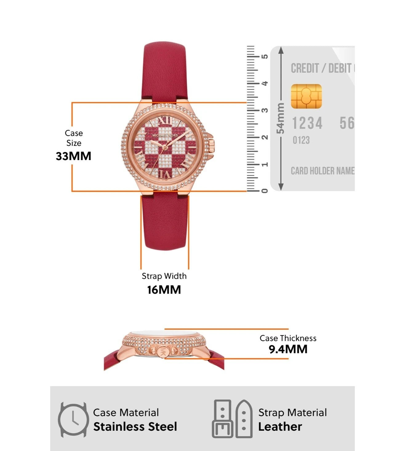 MK4701 | MICHAEL KORS Camille Analog Watch for Women