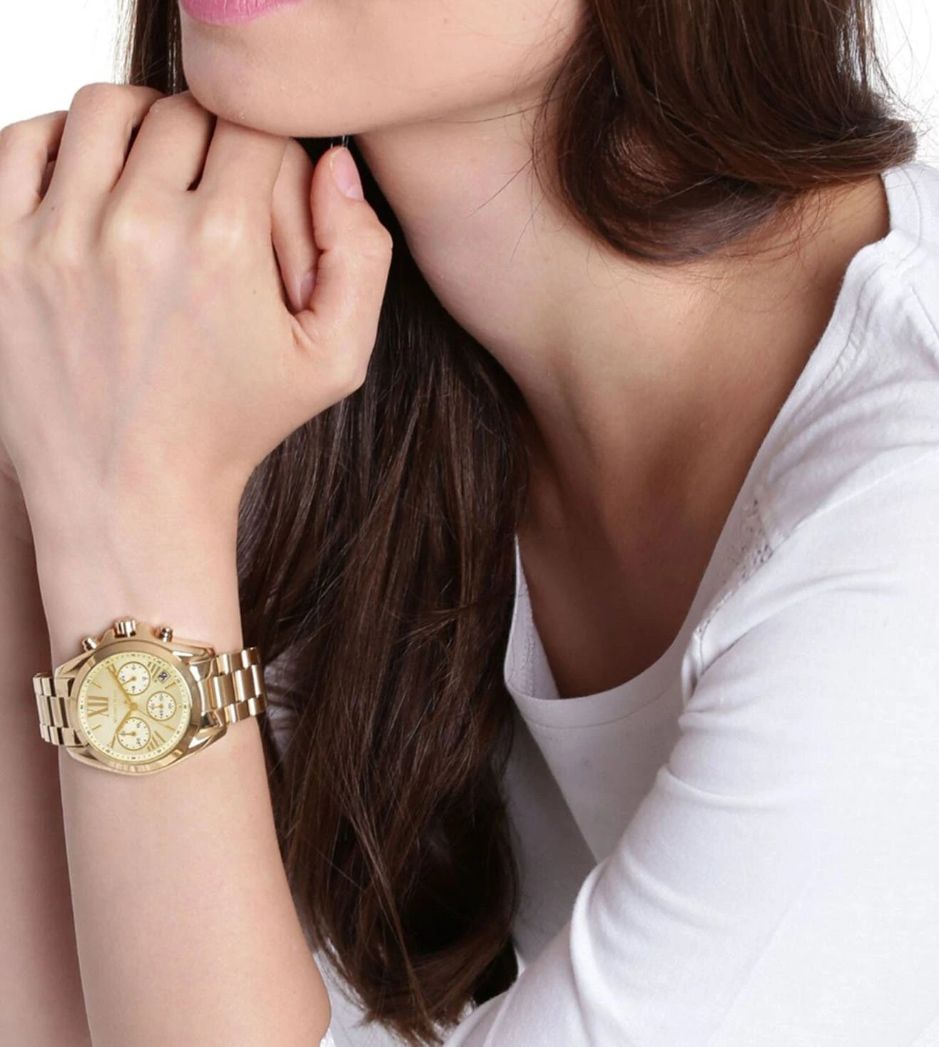 MK5798 | MICHAEL KORS Mini Bradshaw Chronograph Watch for Women