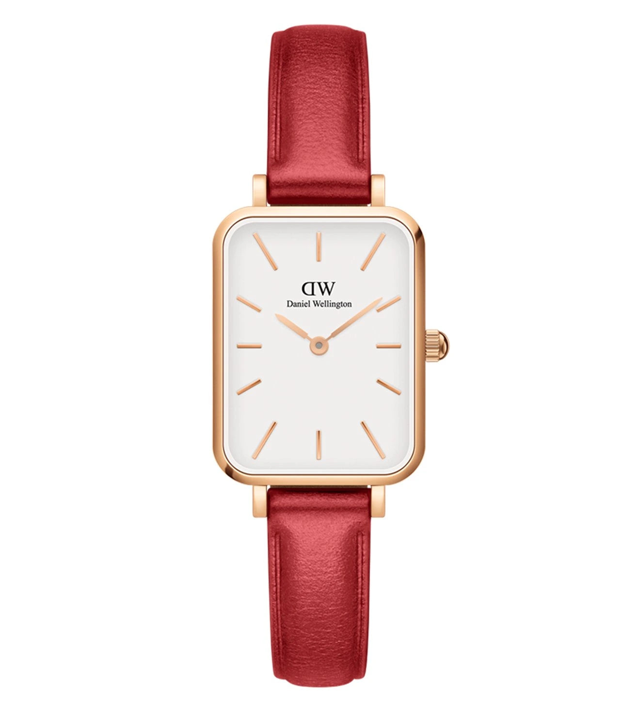 DW00100453 DANIEL WELLINGTON Quadro Pressed Suffolk RG Analog Watch for Women