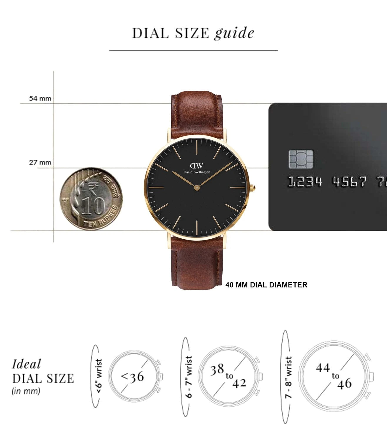DW00100543 | DANIEL WELLINGTON Classic 40 St Mawes G Analog Watch for Women