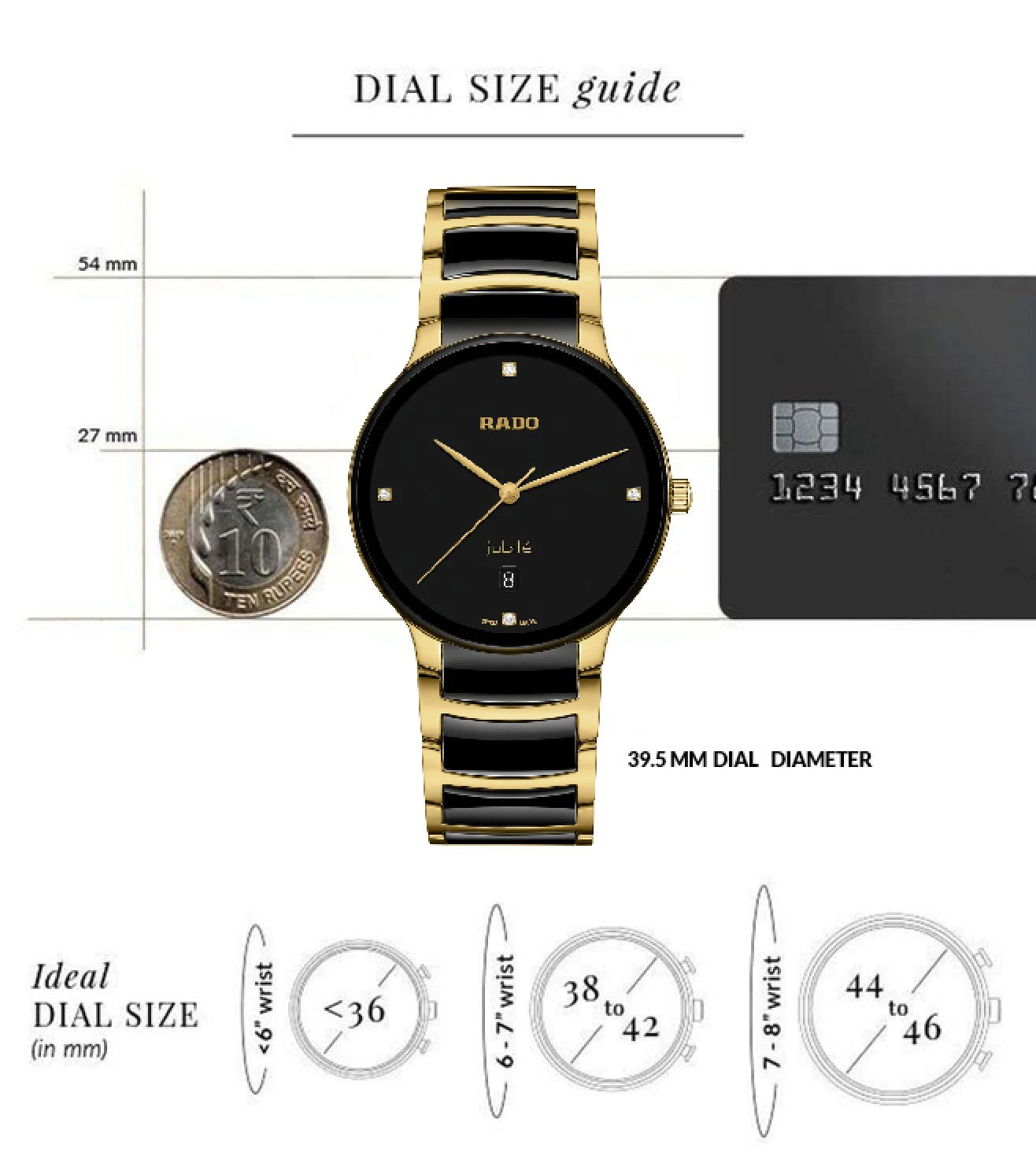 R30022712 | RADO Centrix Diamonds Unisex Watch