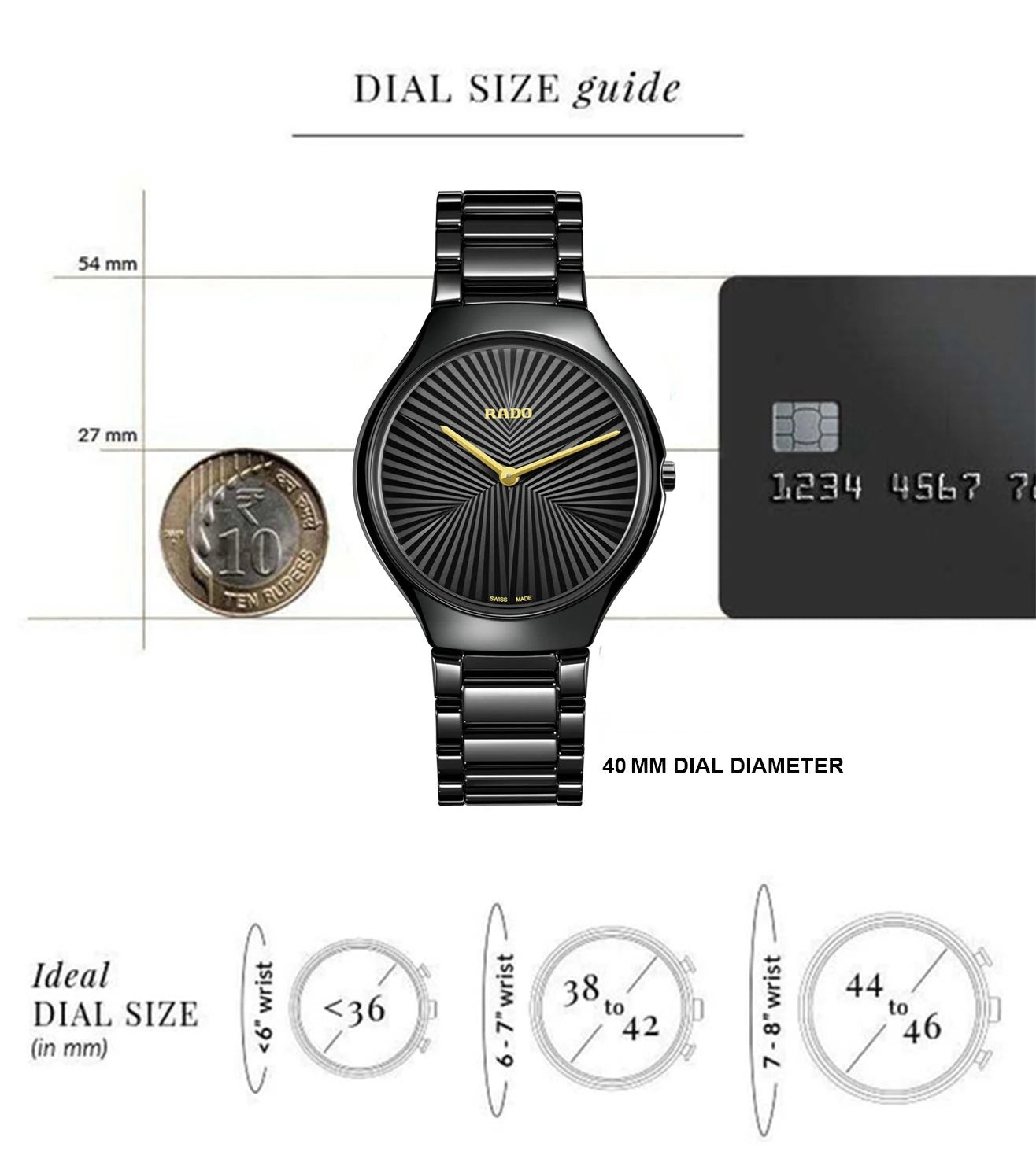 R27113152 | RADO True Thinline X Great Gardens of The World Automatic Unisex Watch