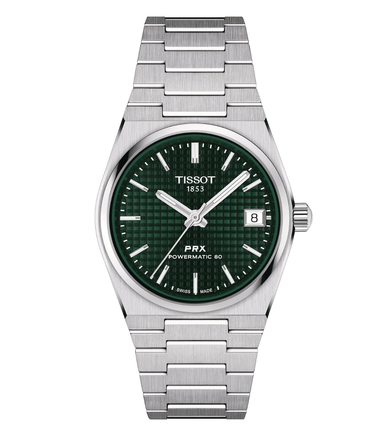 T1372071109100 | Tissot Unisex T-Classic PRX Powermatic 80 Swiss Automatic Unisex Watch