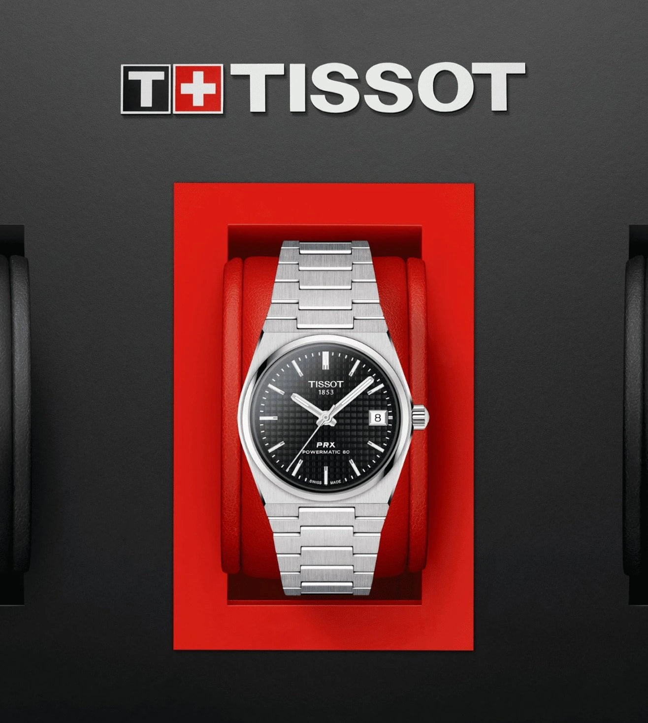 T1372071104100 | Tissot Unisex T-Classic PRX Powermatic 80 Swiss Automatic Unisex Watch