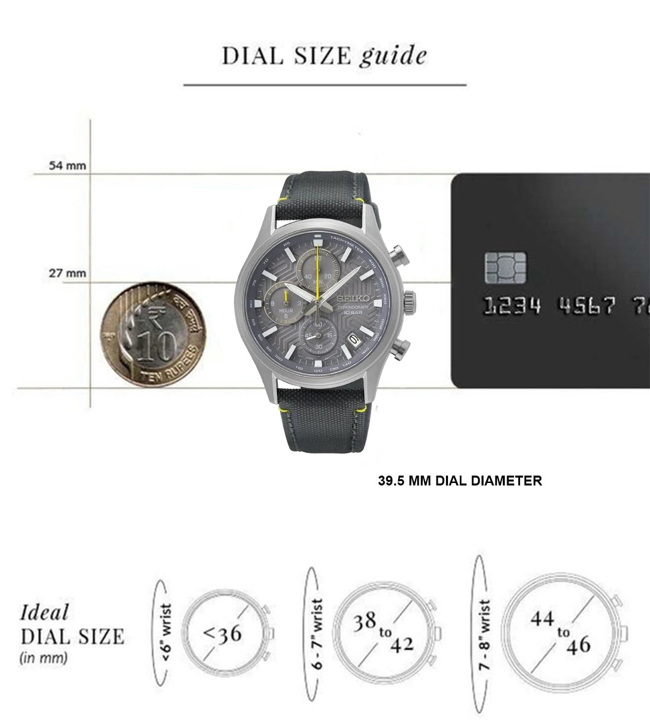 SSB423P1 | SEIKO Dress Chronograph Watch for Men
