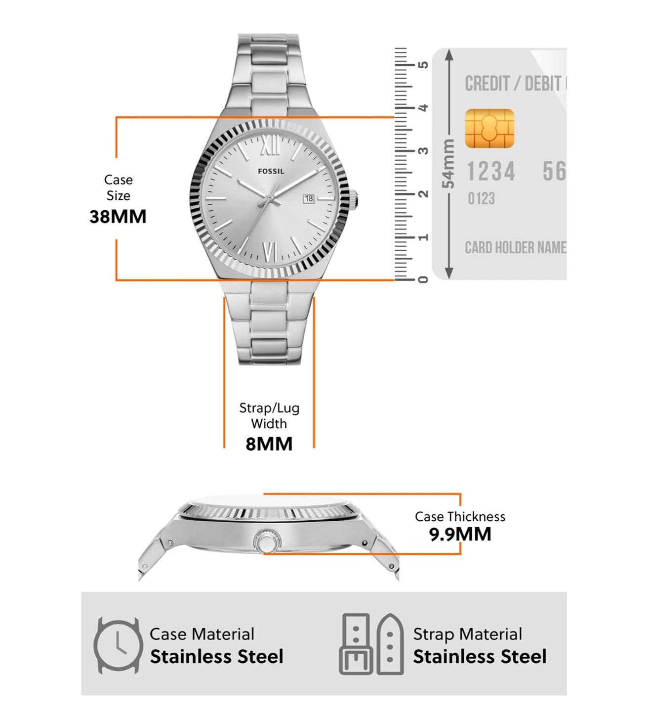 ES5300 | FOSSIL Scarlette Analog Watch for Women