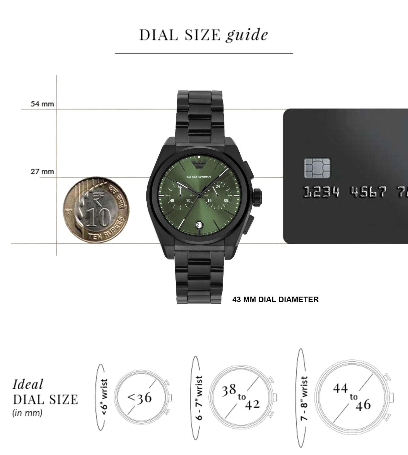 AR11562 | Emporio Armani Chronograph Watch for Men