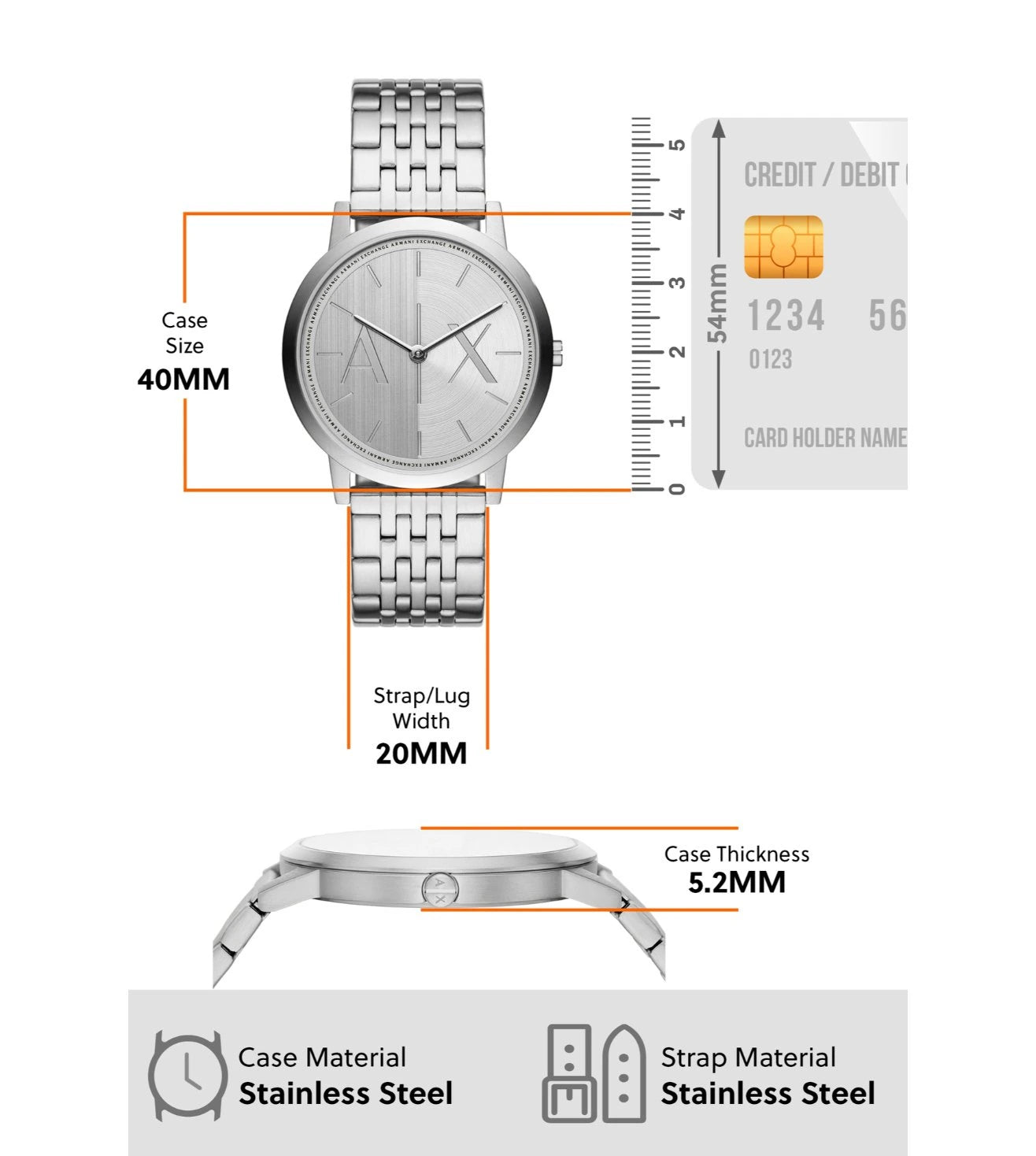 AX2870 | ARMANI EXCHANGE Analog Watch for Men