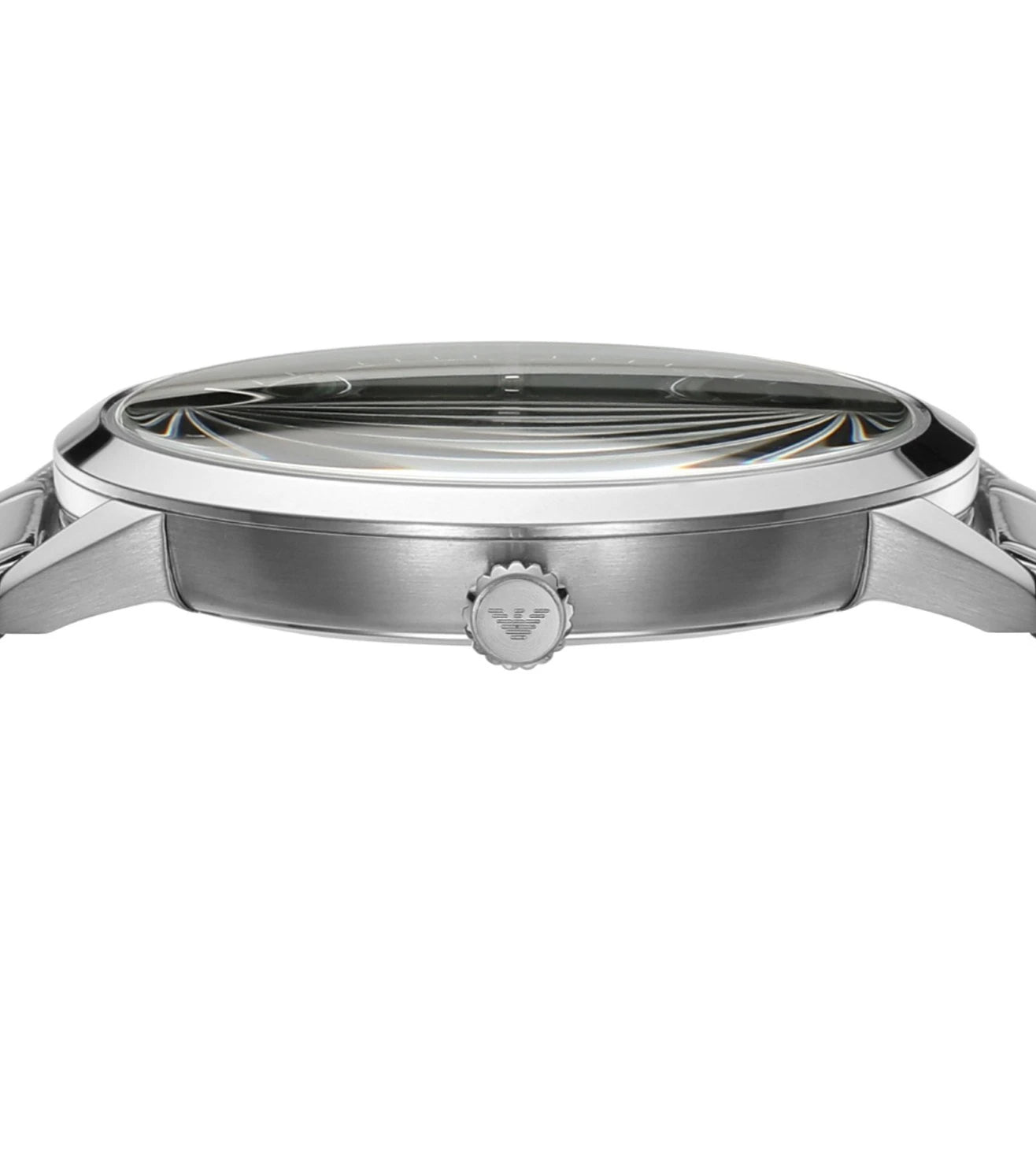 AR11575 Emporio Armani | Green Round Dial St Steel Analog Watch (Men)