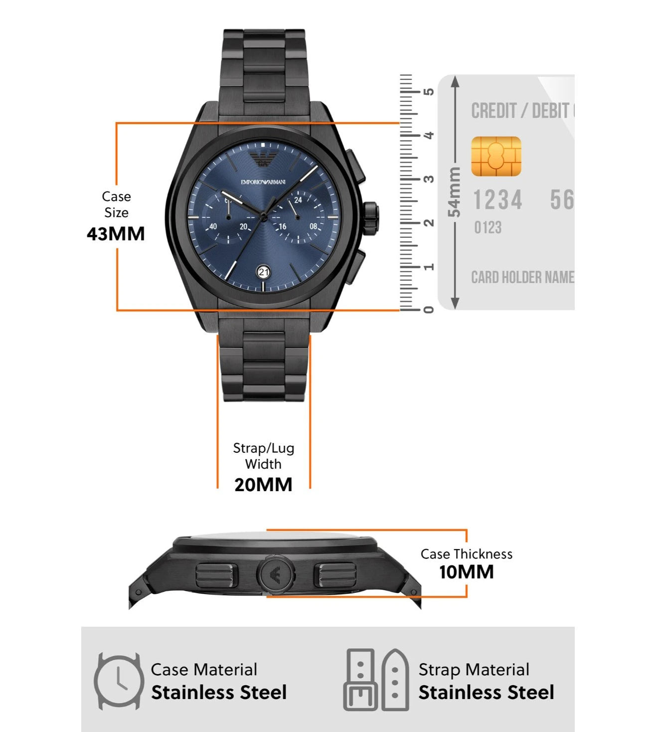 AR11561 | Emporio Armani Analog Watch for Men