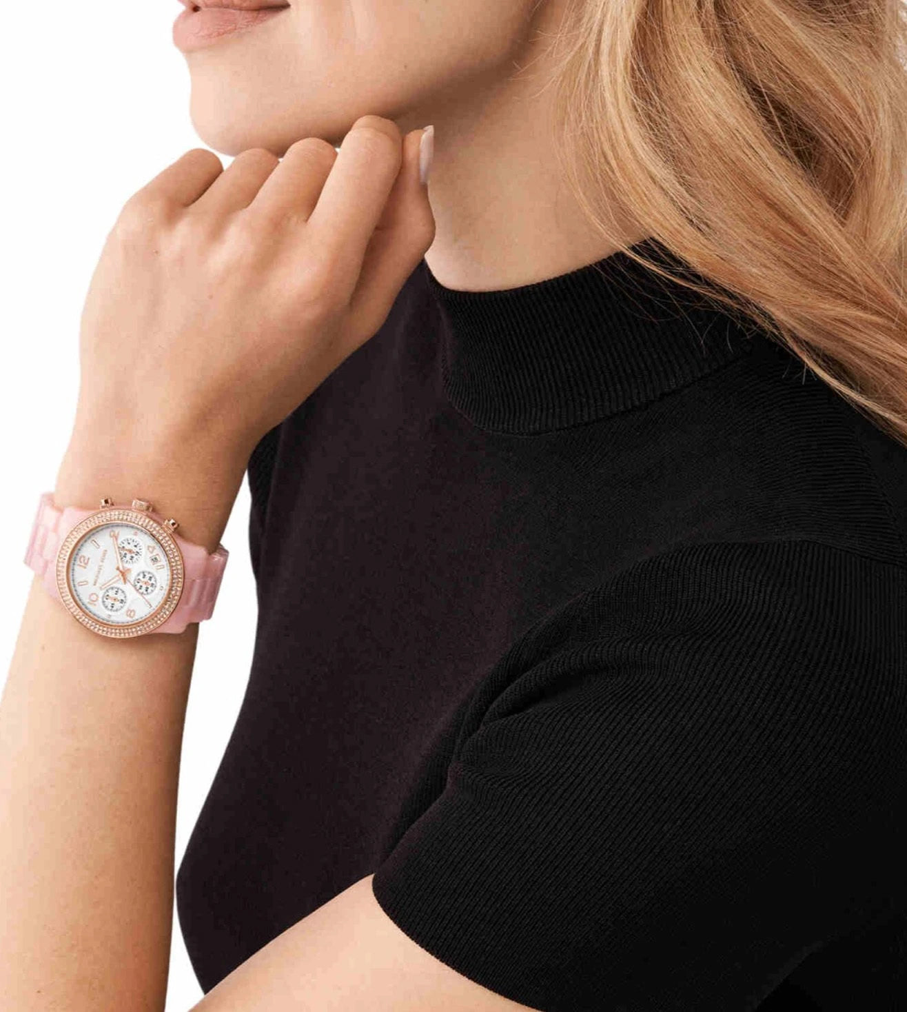MK7424 | MICHAEL KORS Runway Chronograph Watch for Women