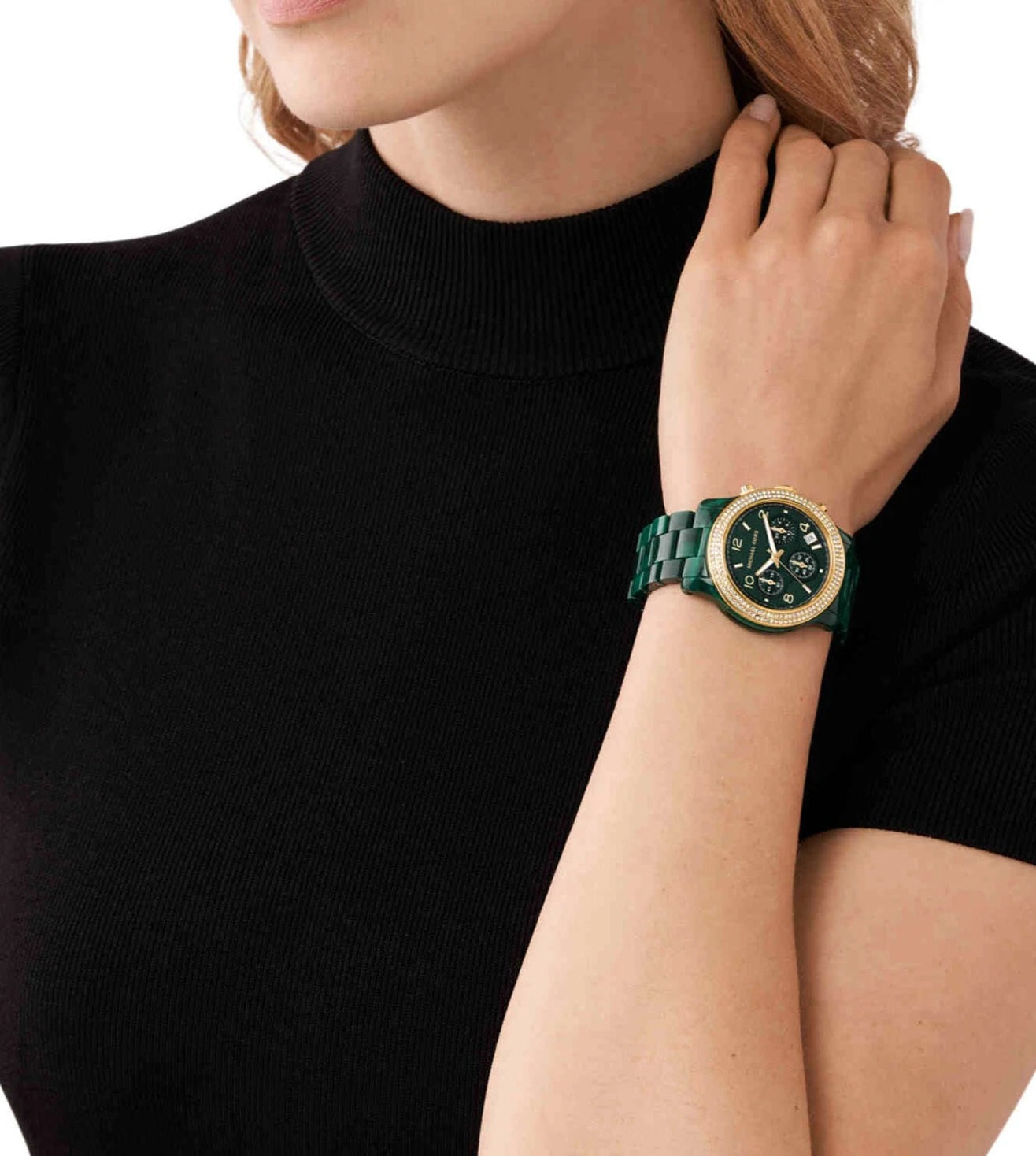 MK7422 | MICHAEL KORS Runway Chronograph Watch for Women