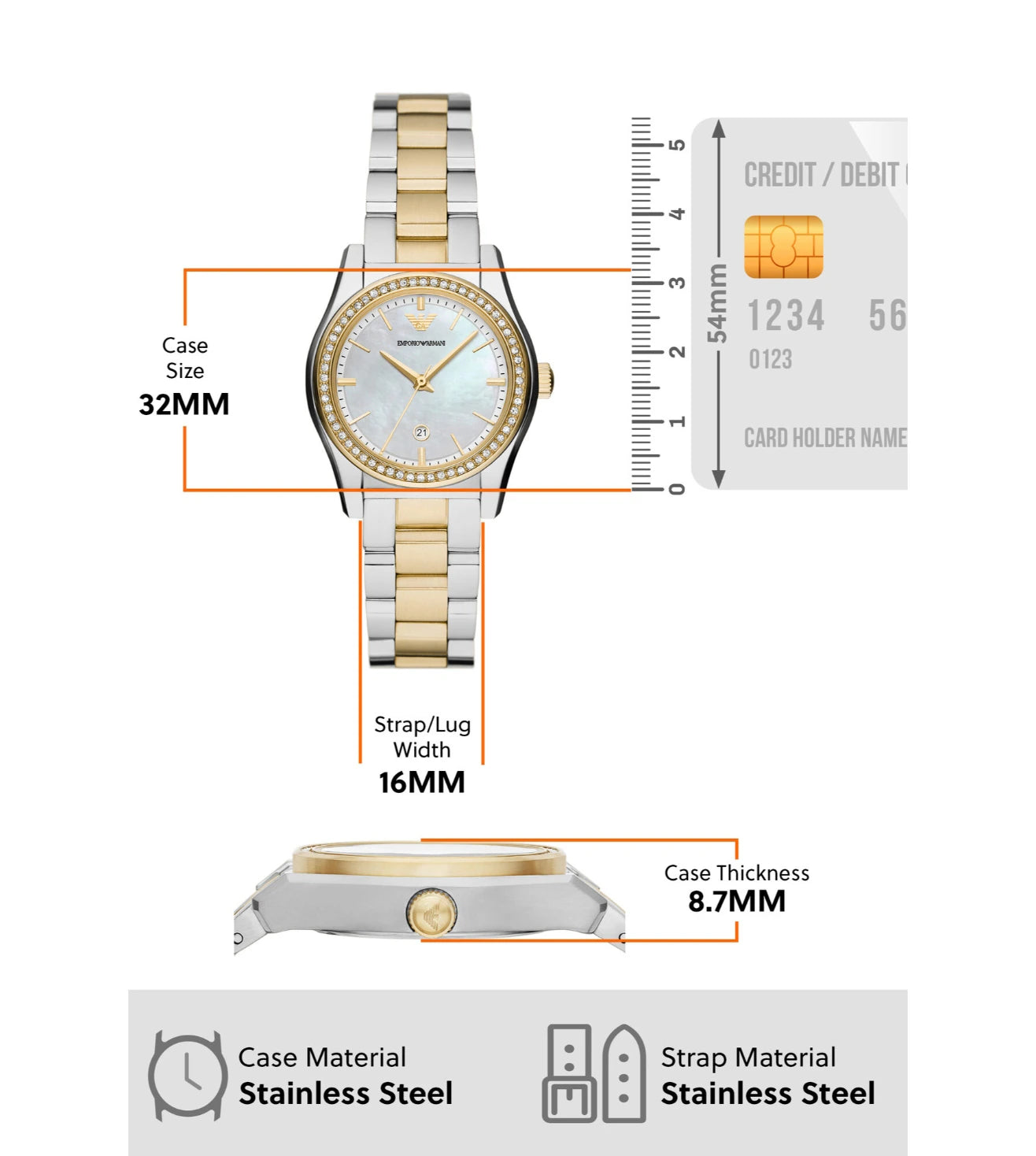 AR11559 | Emporio Armani Analog Watch for Women