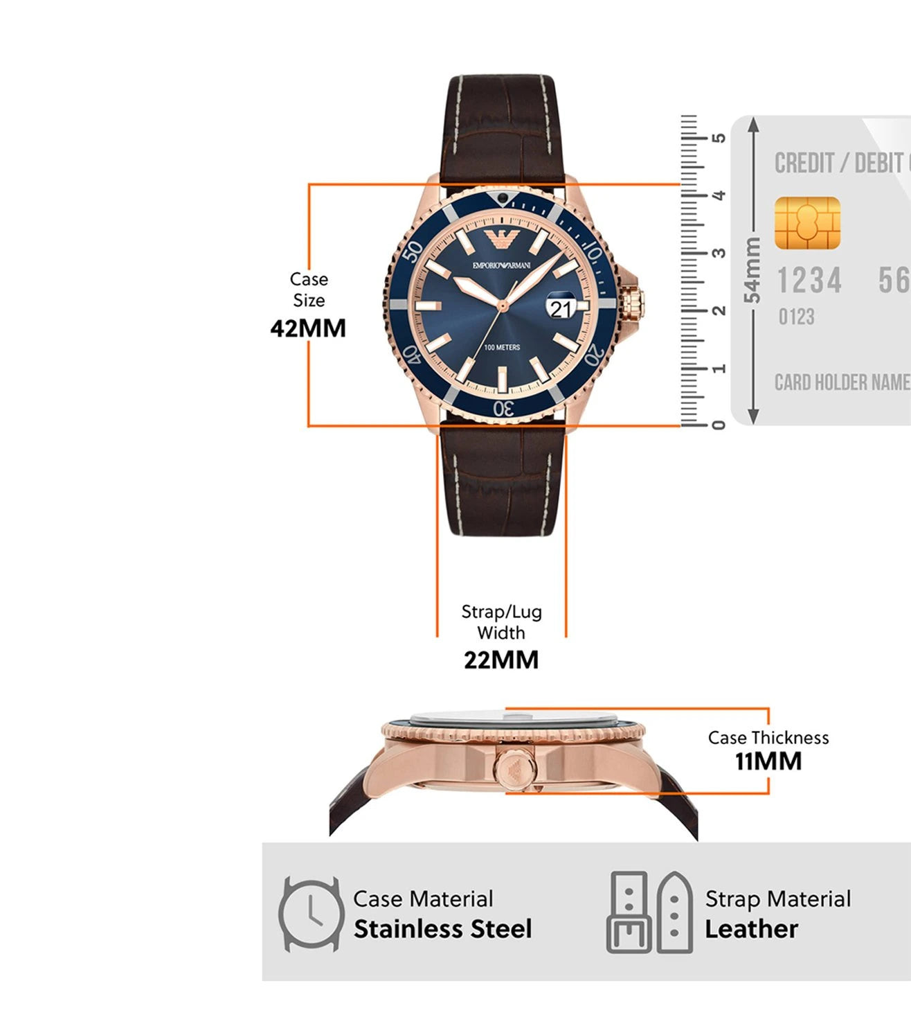 AR11556 | Emporio Armani Watch for Men