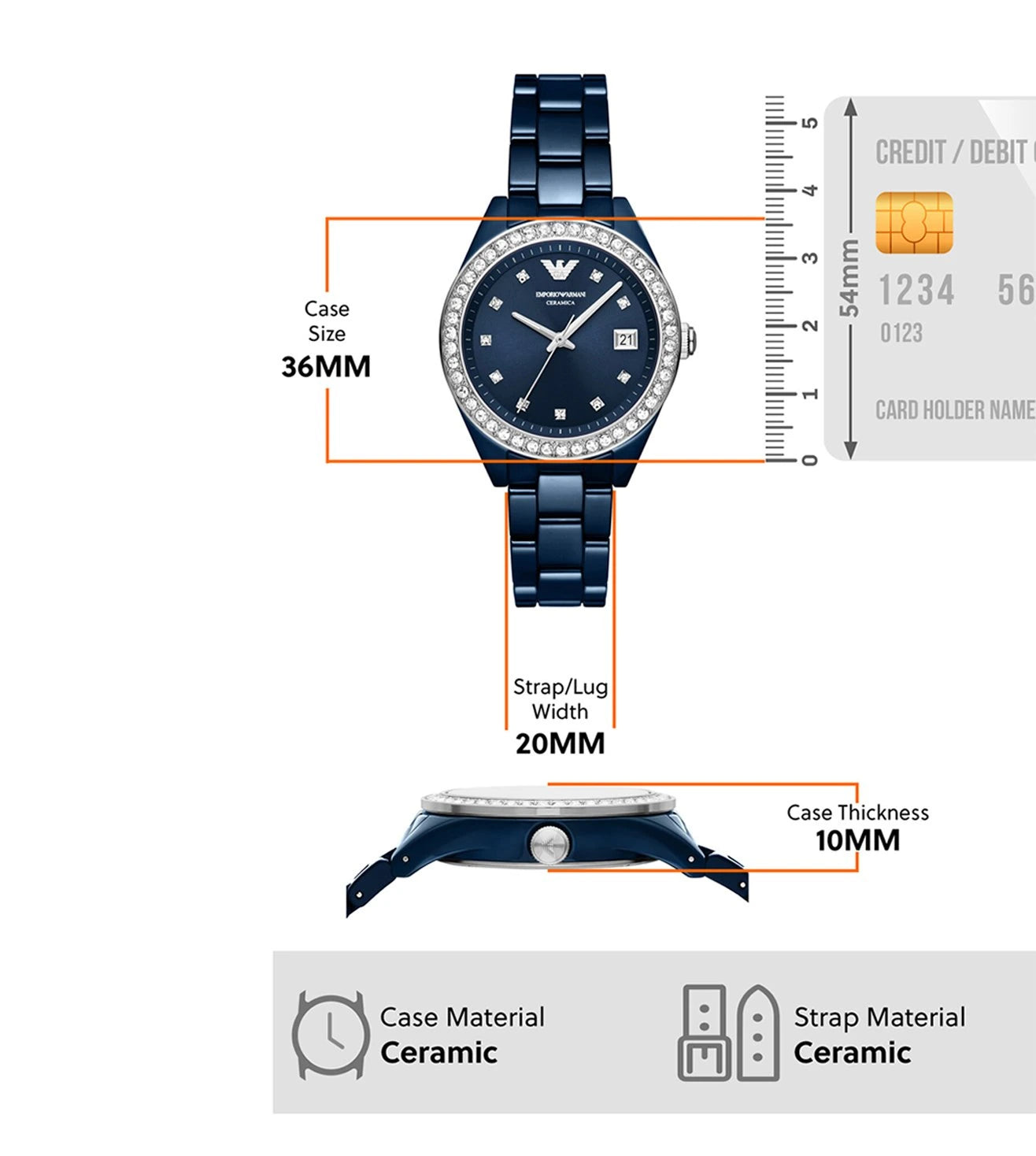 AR70012 | EMPORIO ARMANI Analog Watch for Women
