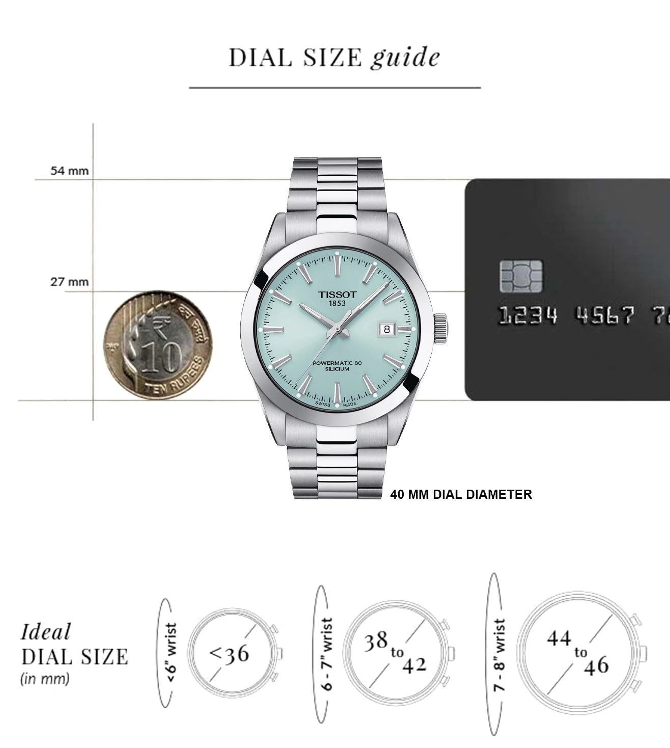 T1274071135100 | T-Classic Automatic Watch for Men