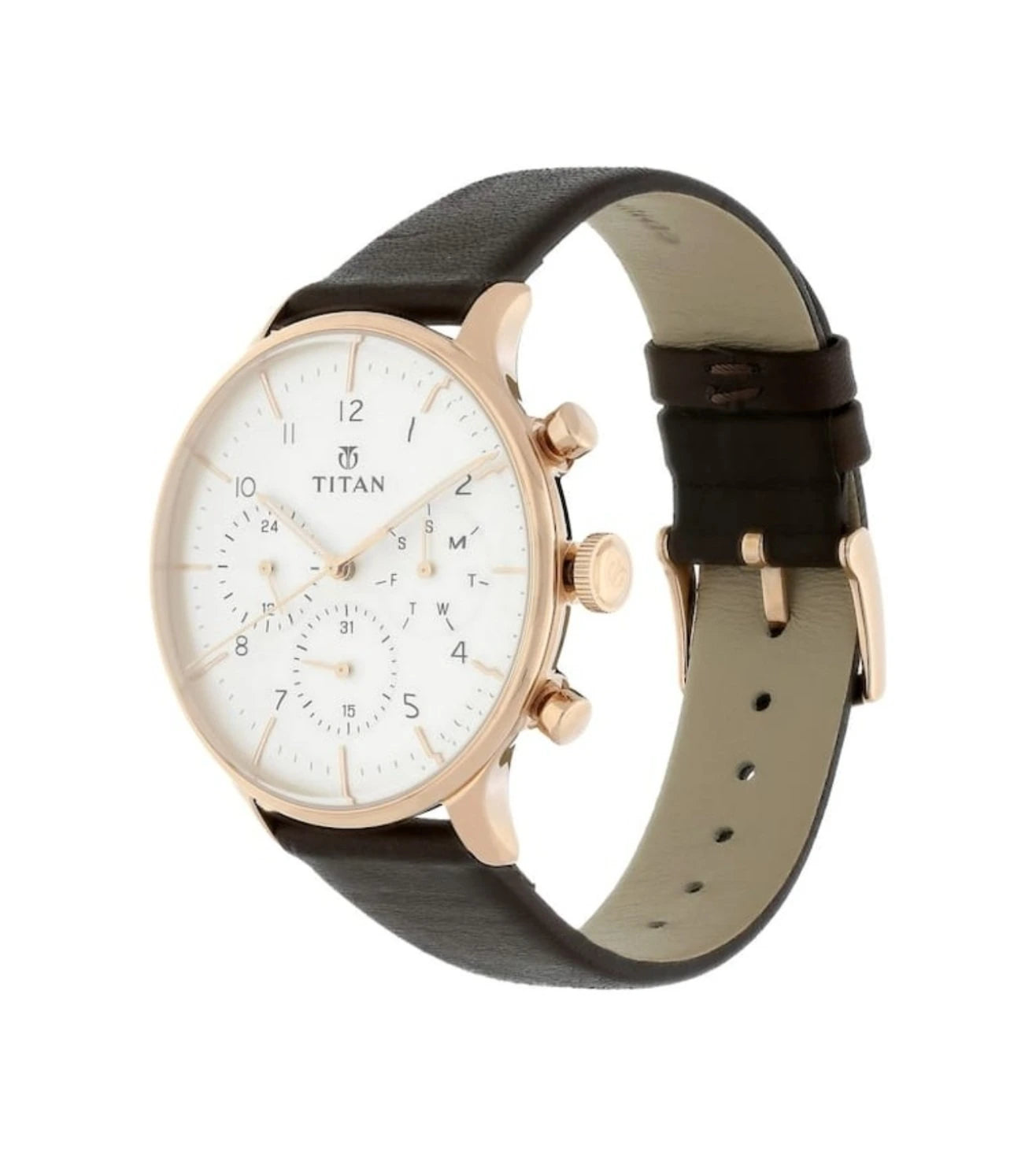NR90102WL01 | TITAN On Trend Chronograph Watch for Men
