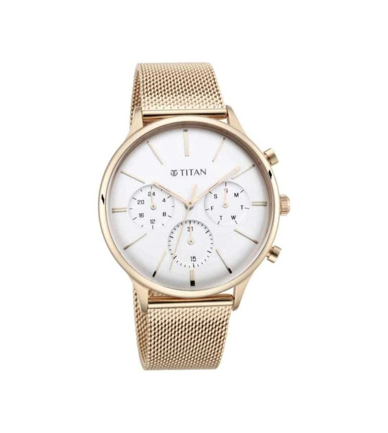 NR90134WM01 | TITAN Light Leathers Chronograph Watch for Men