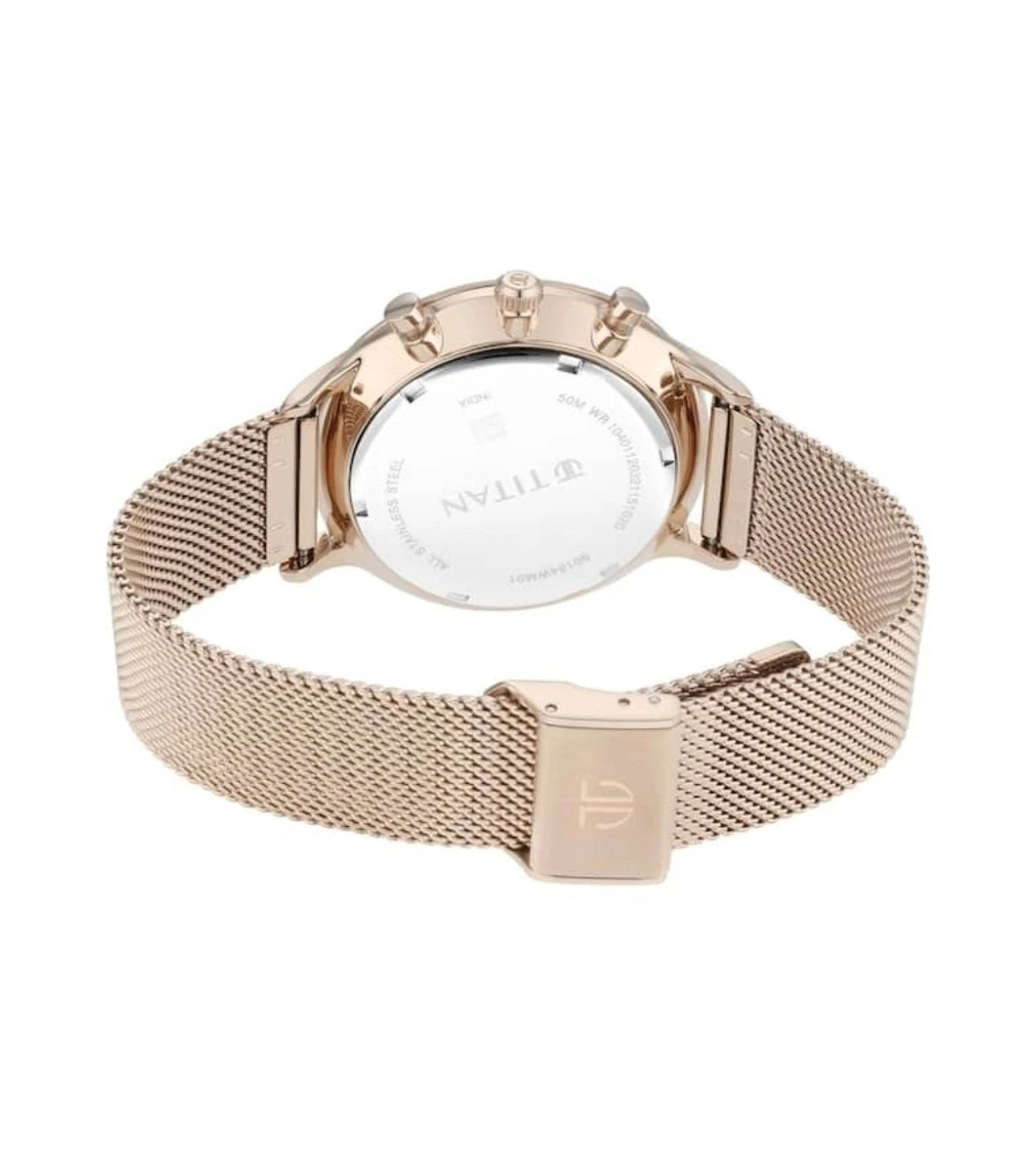 NR90134WM01 | TITAN Light Leathers Chronograph Watch for Men