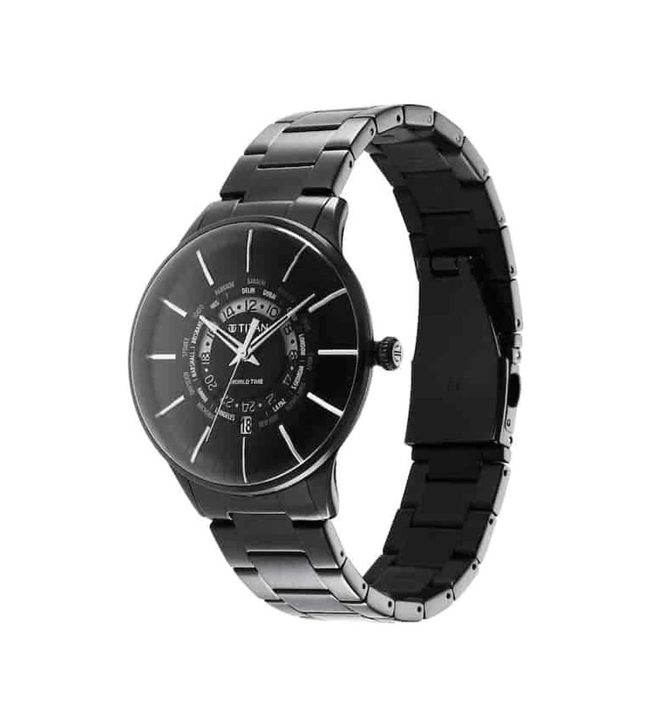 NR90145NM01 | TITAN World Time Analog Watch for Men