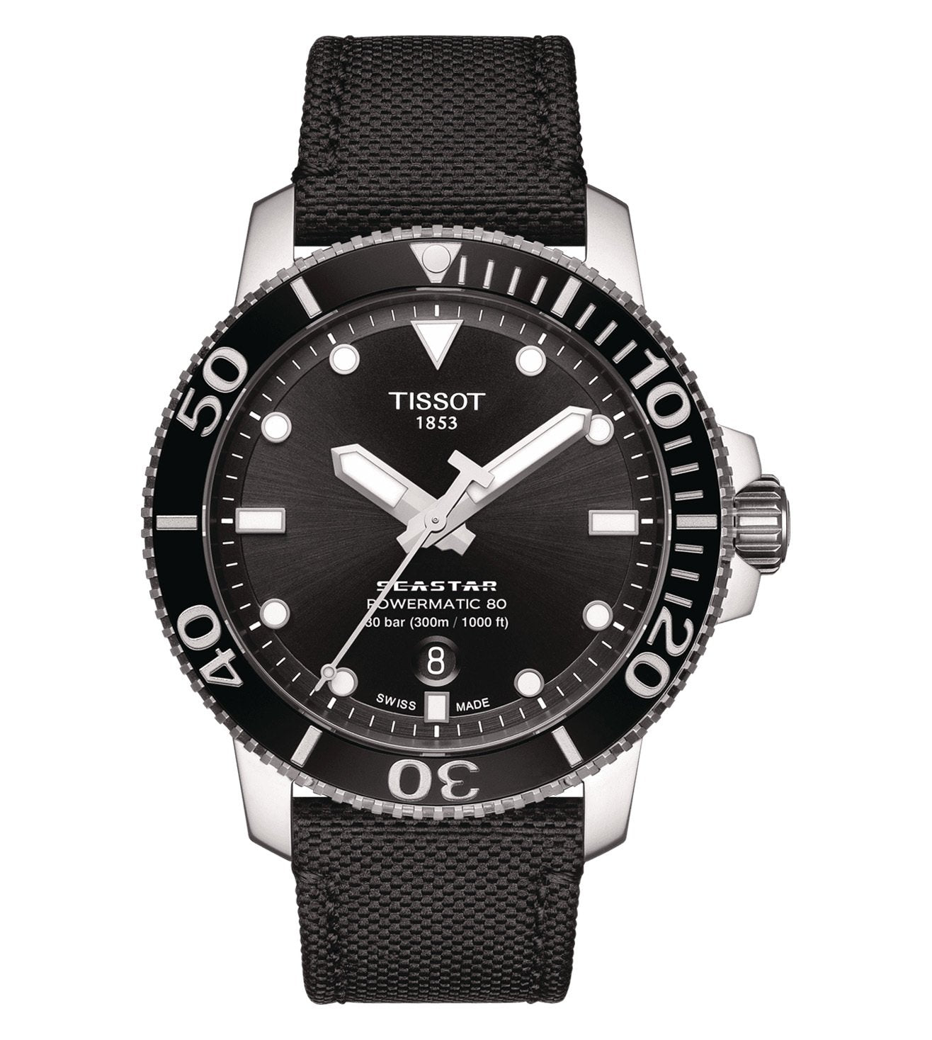 T1204071705100 | TISSOT T-Sport Seastar 1000 Powermatic Swiss Automatic Watch for Men