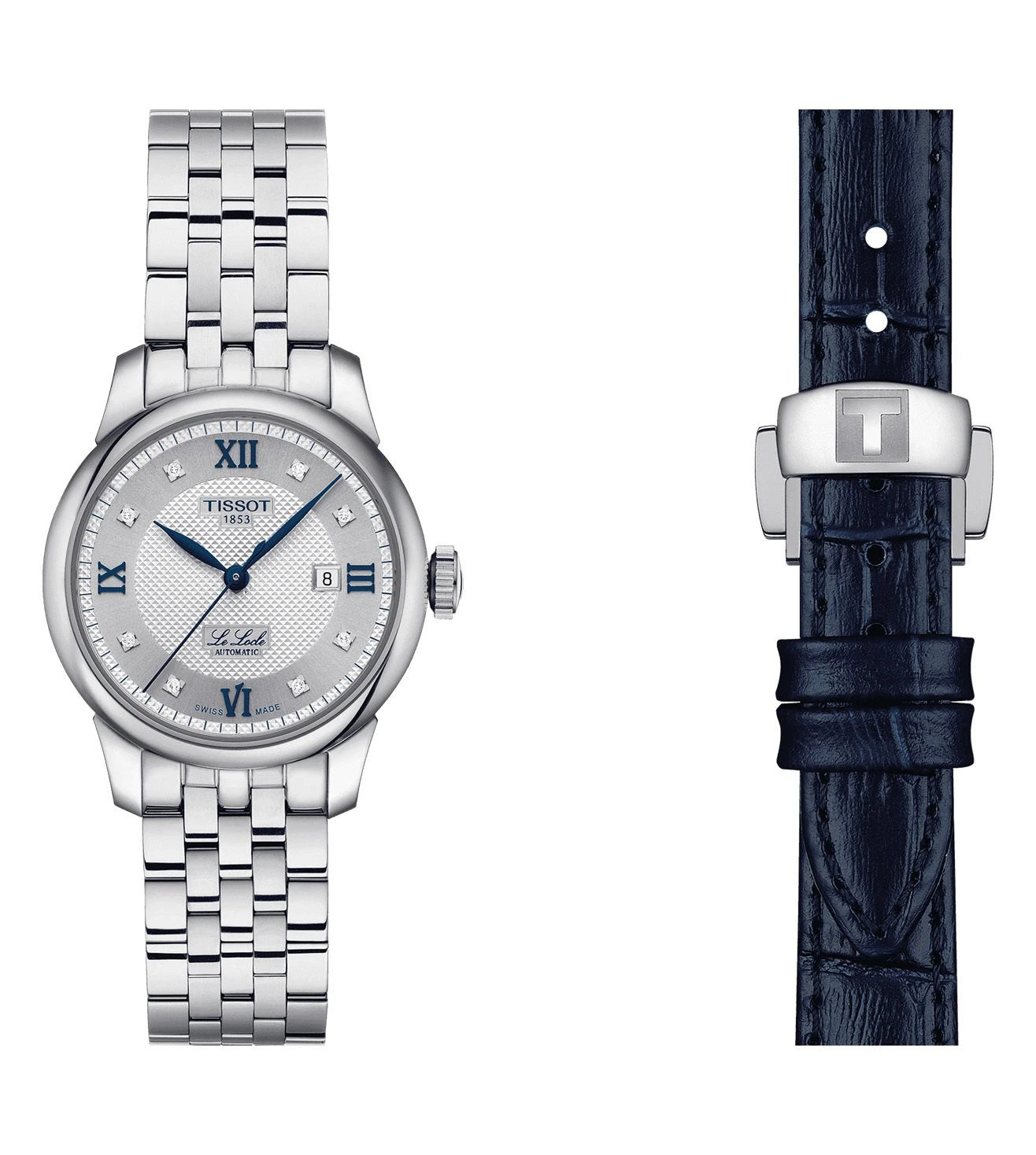 T0062071103601 | TISSOT T-Classic Swiss Le Locle Lady Automatic Analog Watch for Women
