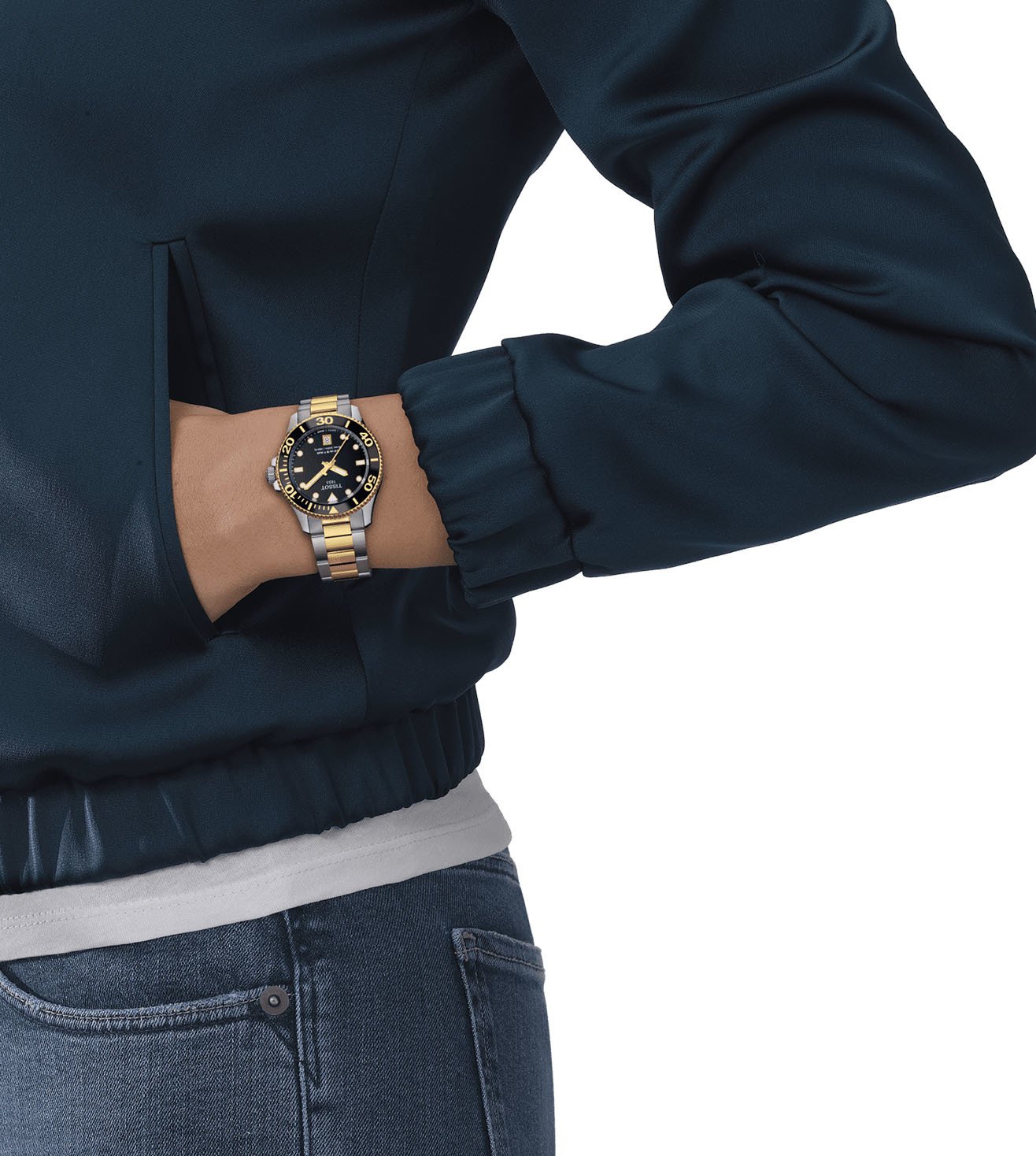T1202102205100 | TISSOT T-Sport Swiss Seastar 1000 Unisex Analog Watch