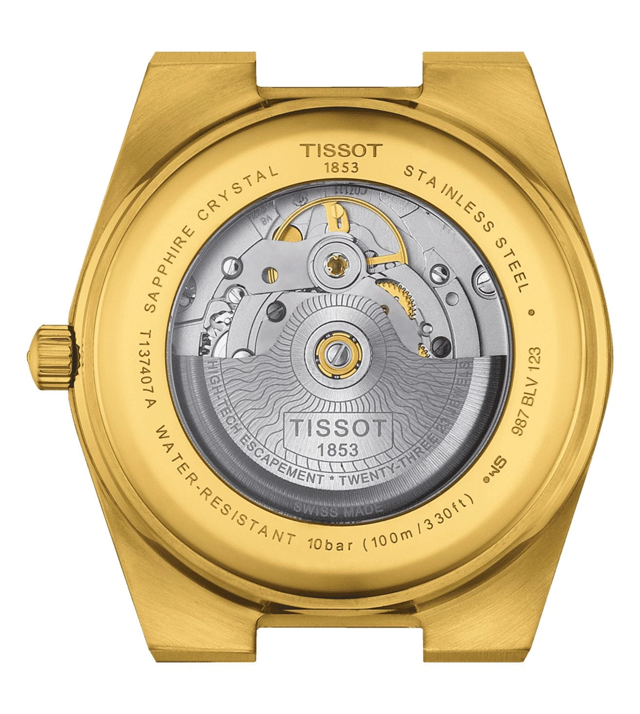 T1374073302100 | Tissot Unisex T-Classic Swiss PRX Powermatic 80 Automatic Analog Watch for Men