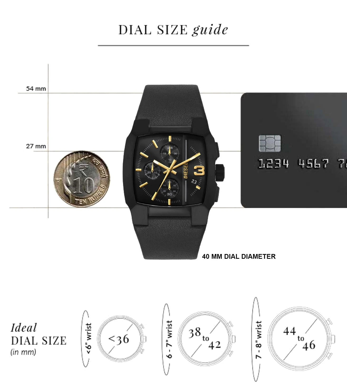 DZ4645 | DIESEL Cliffhanger Analog Watch for Men